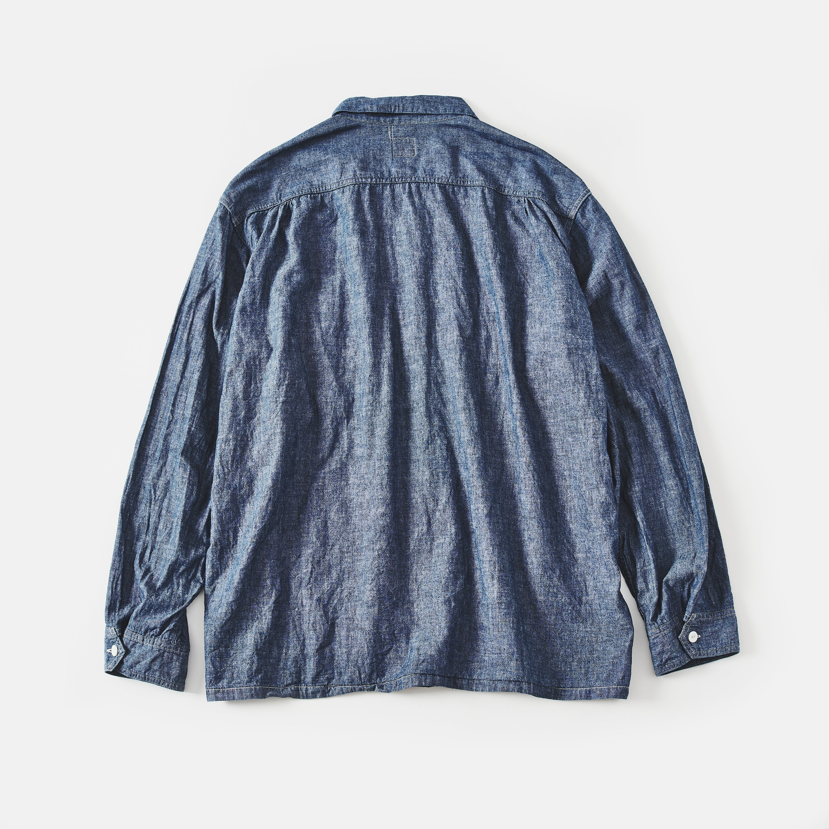 #1208-CC New Shirt : classic chambray indigo