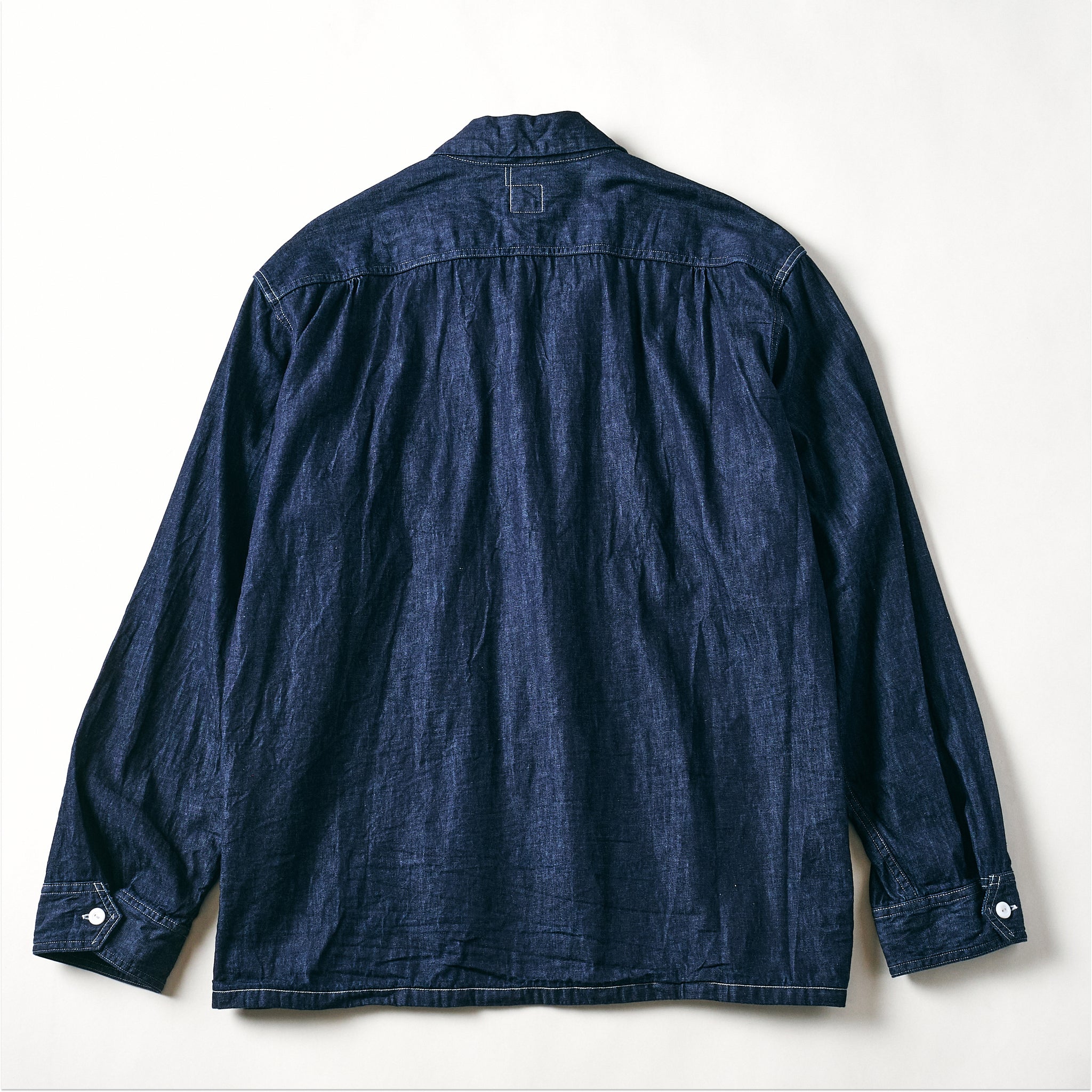 #1208-LDI New Shirt: light denim indigo