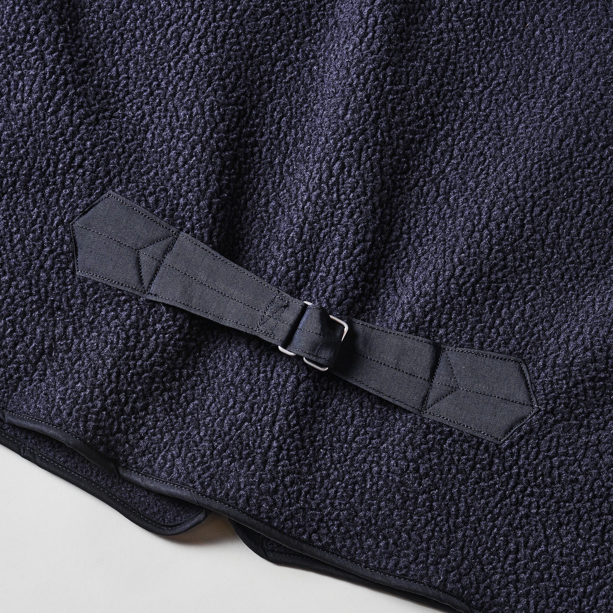 #1502-PSB Fleece Vest : Polar Tech Sherpa black