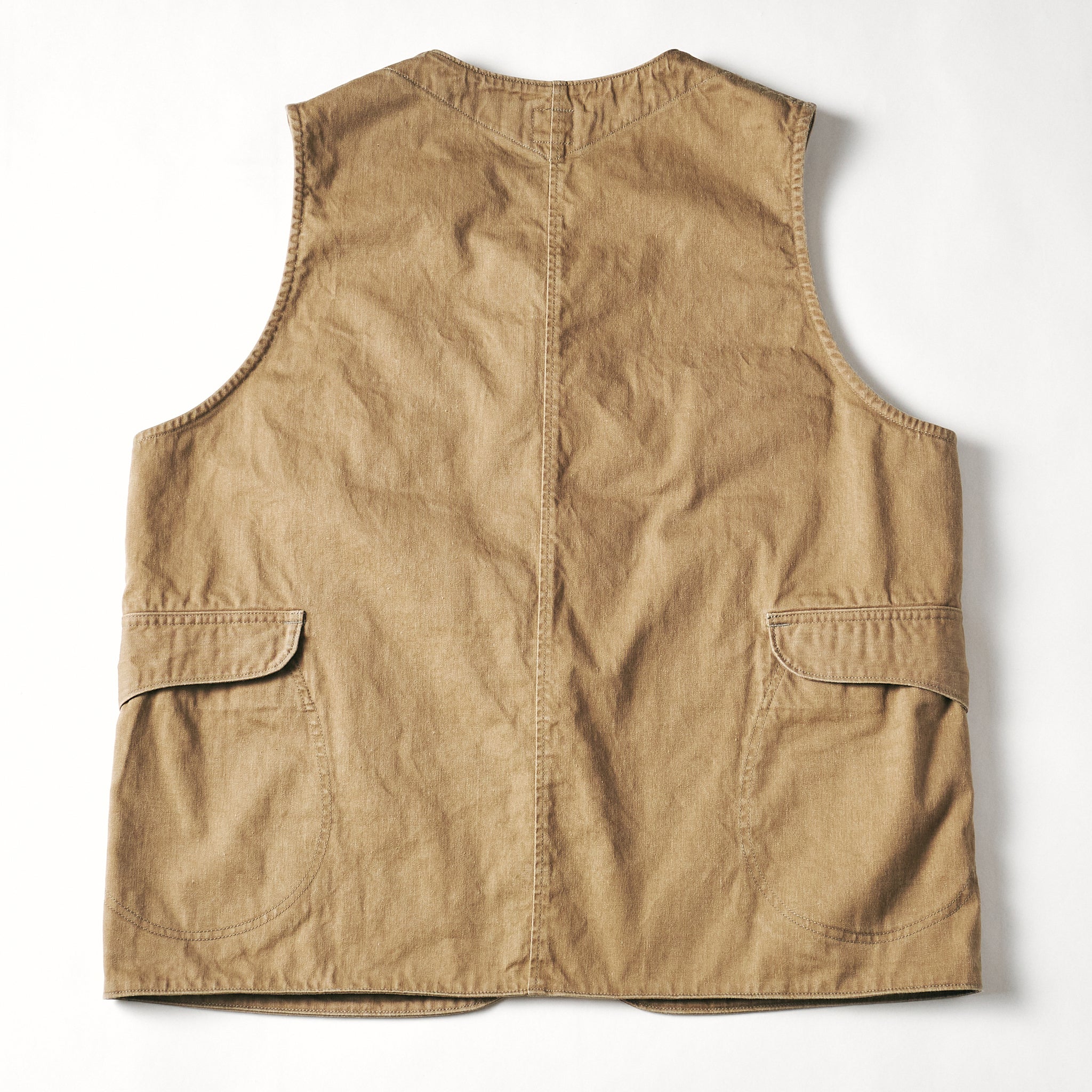 #1512-VMK Royal Traveler : vintage sateen dark khaki
