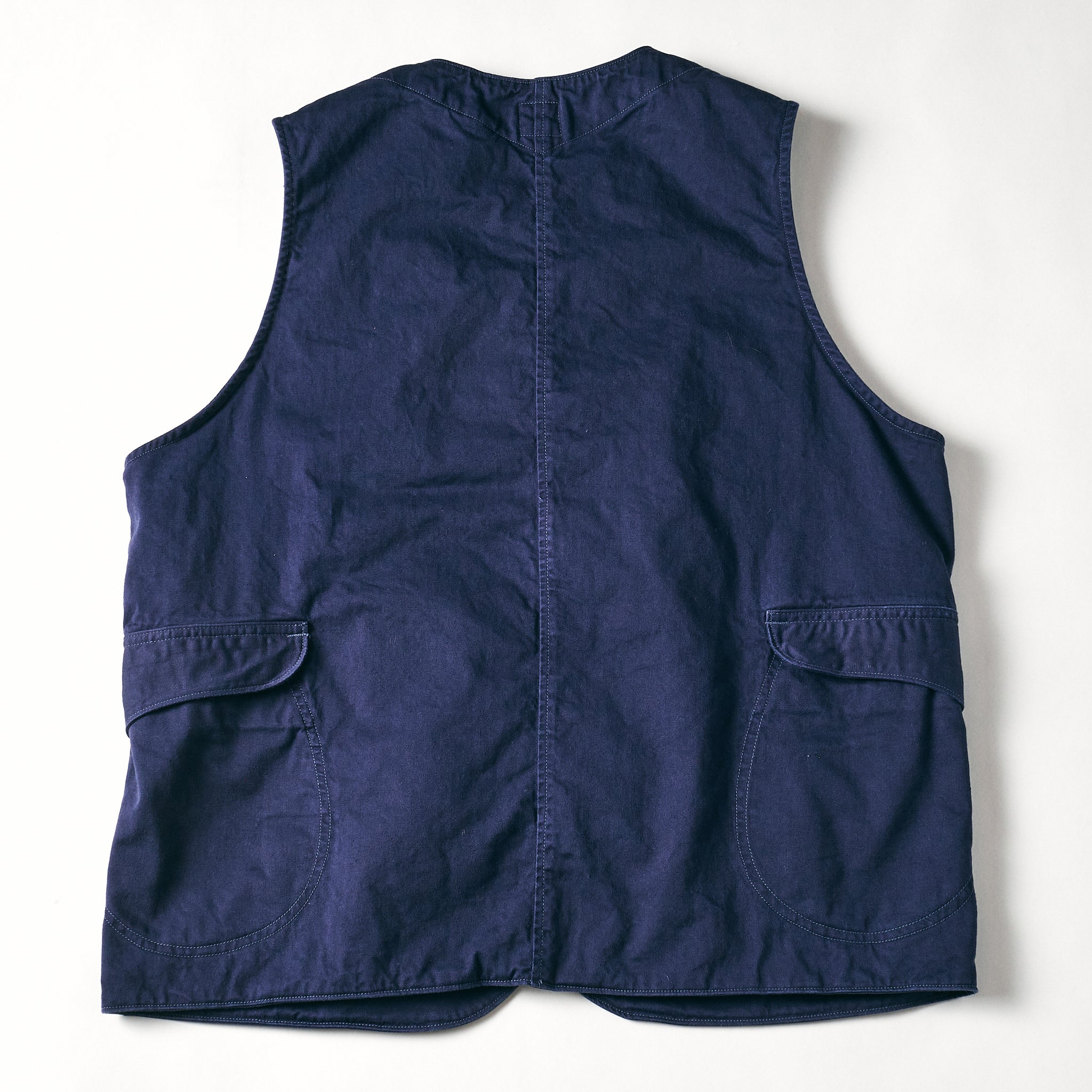 #1512-VMN Royal Traveler : vintage sateen navy