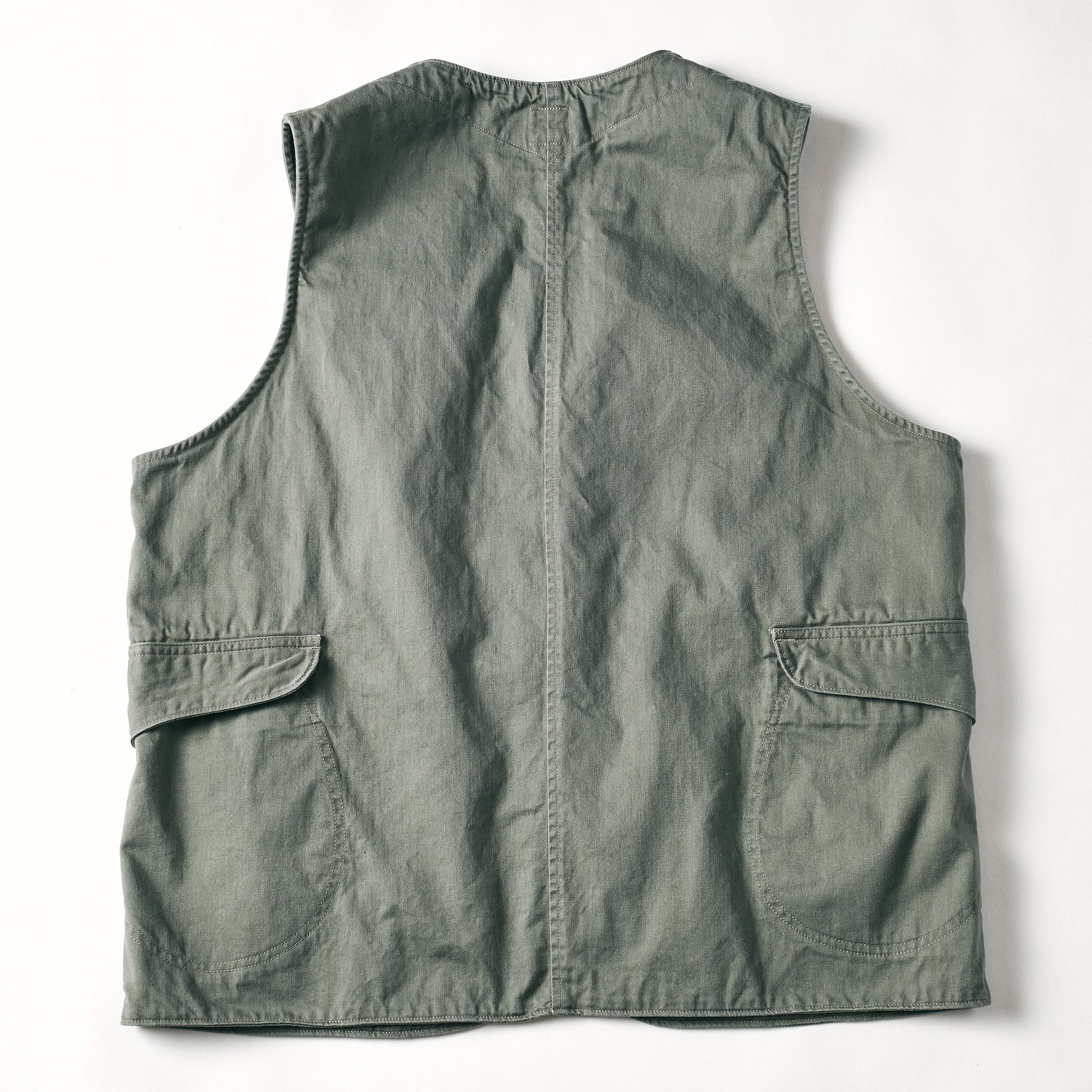 #1512-VMO Royal Traveler : vintage sateen olive