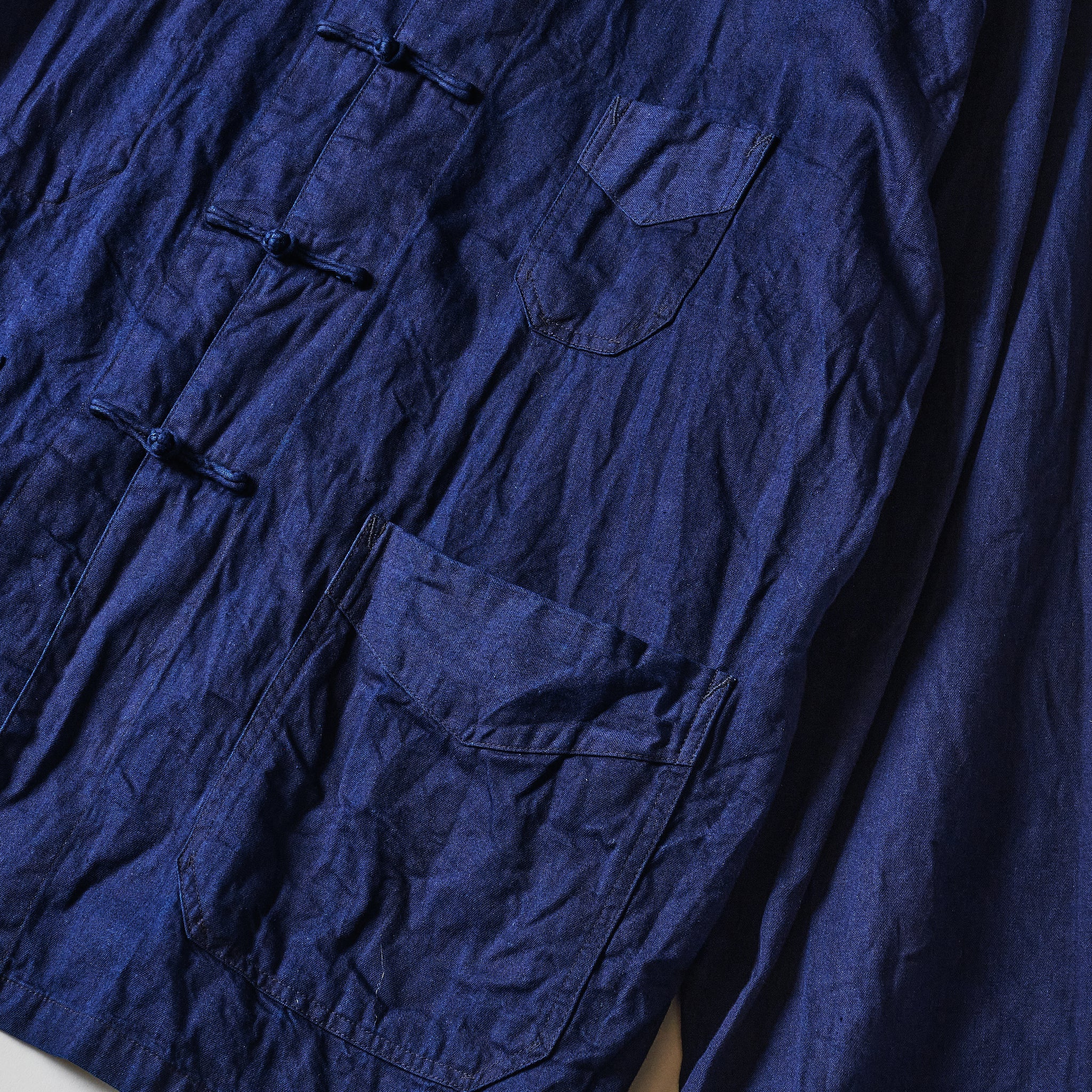 #3107B-VTI POST Chinois : vintage twill indigo