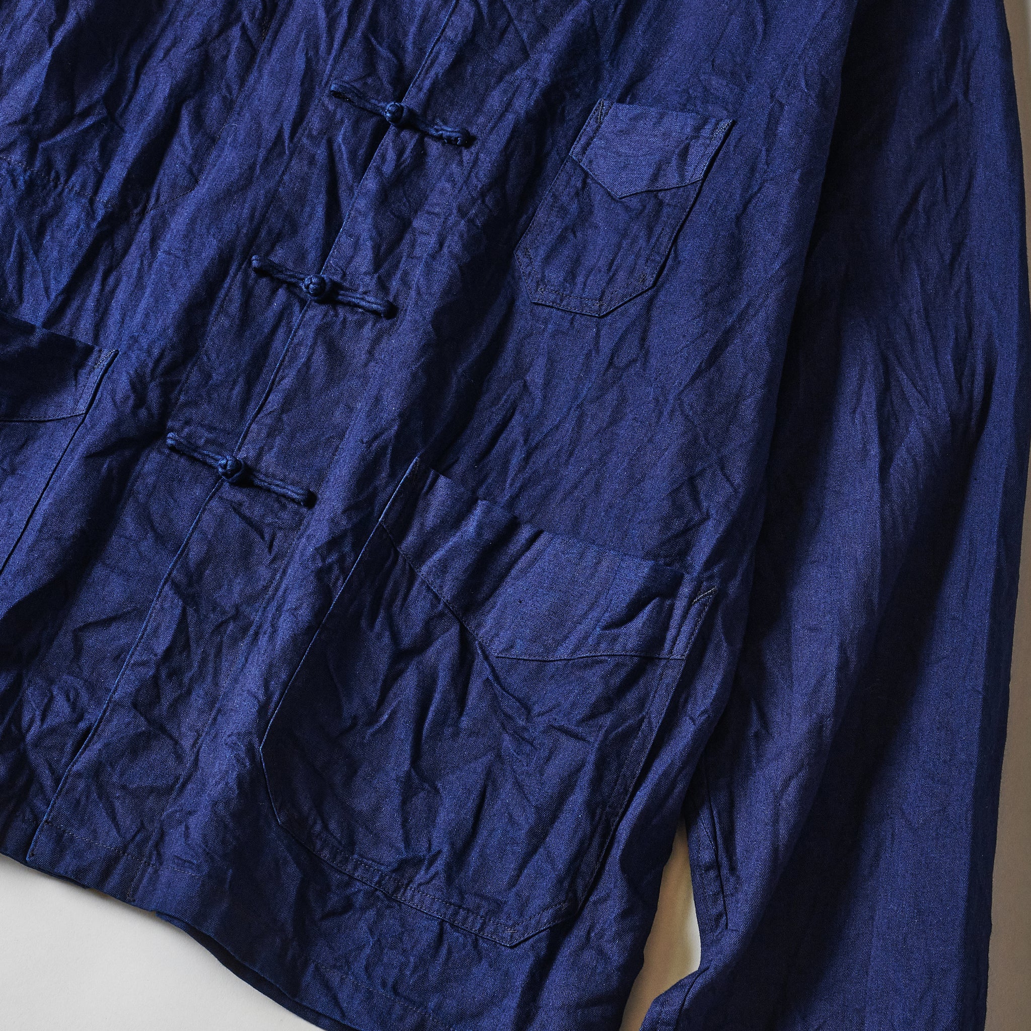 #3109B-VTI POST Chinois DV : vintage twill indigo