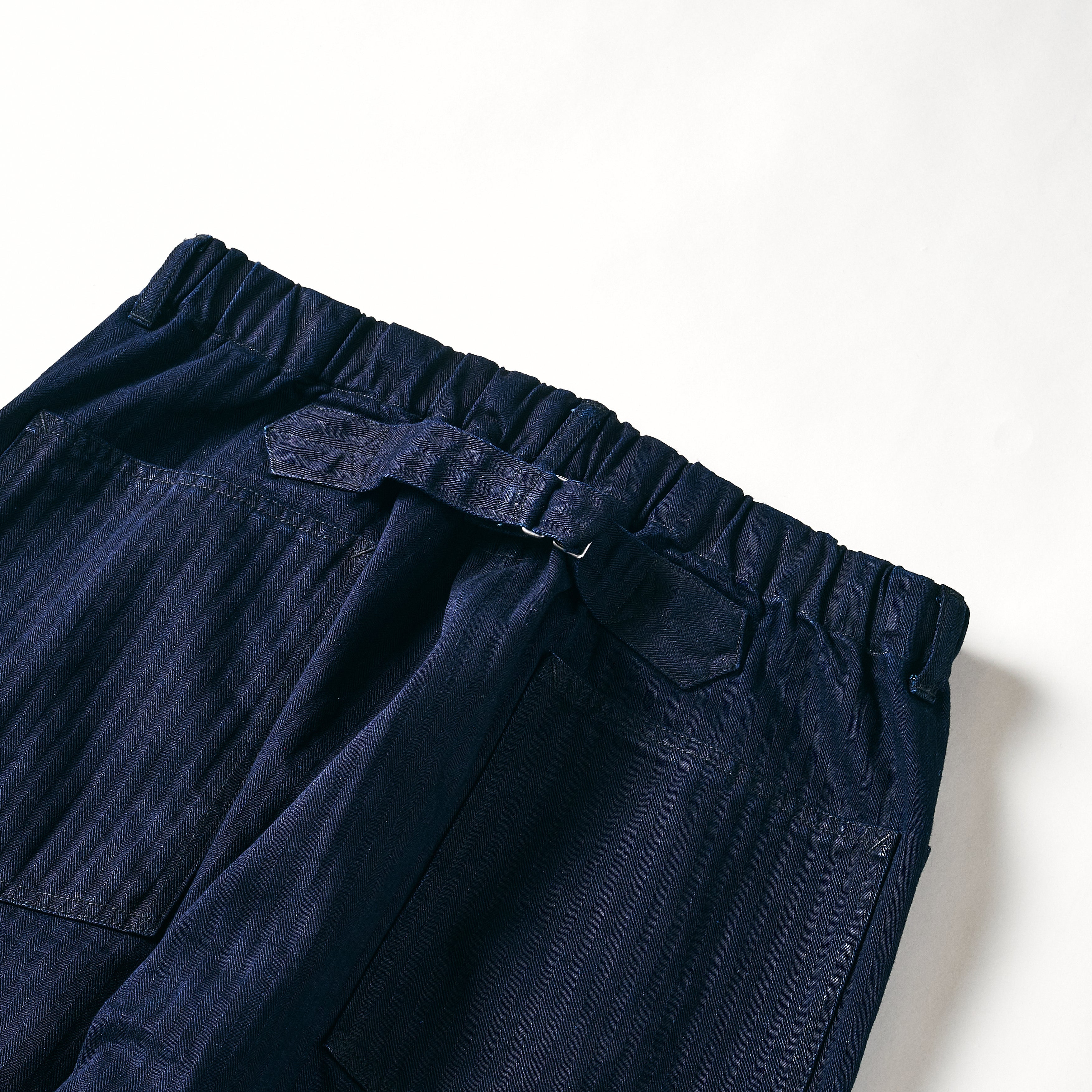 #3312-HBI E-Z DND : herringbone denim double indigo