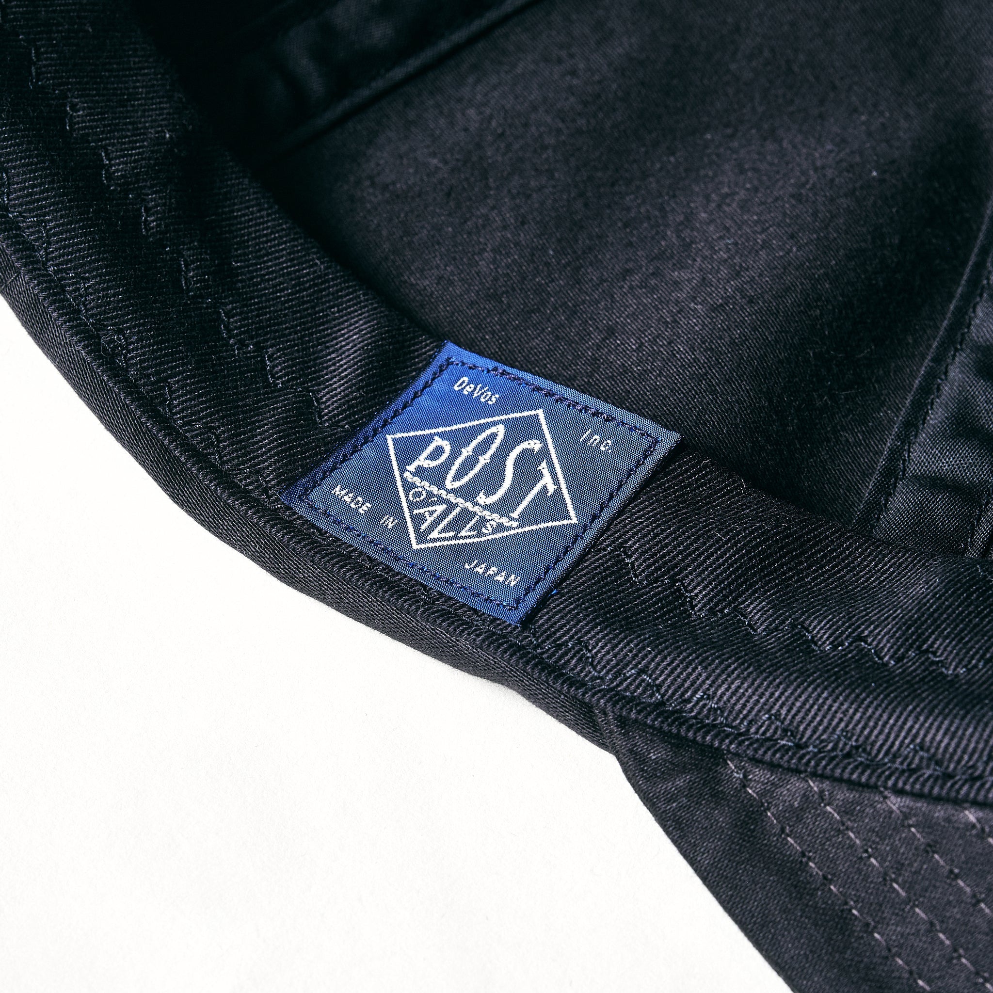 #3903-MB POST Ball Cap : vintage moleskin black