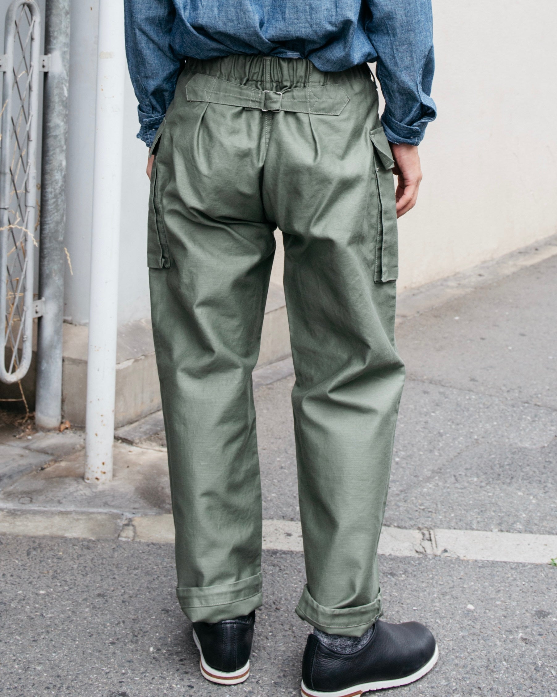 #3308-VM3 E-Z WALKABOUT Pants : vintage moleskin sage