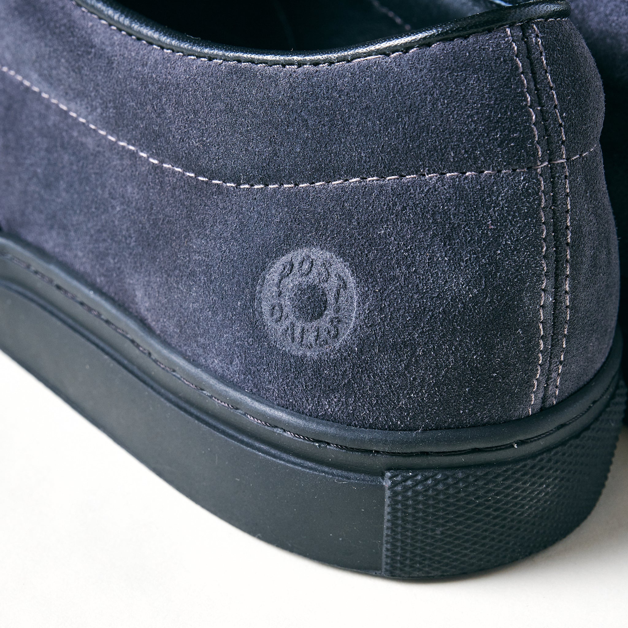 #P2000-SG POST x AMB slip-on : cow suede grey