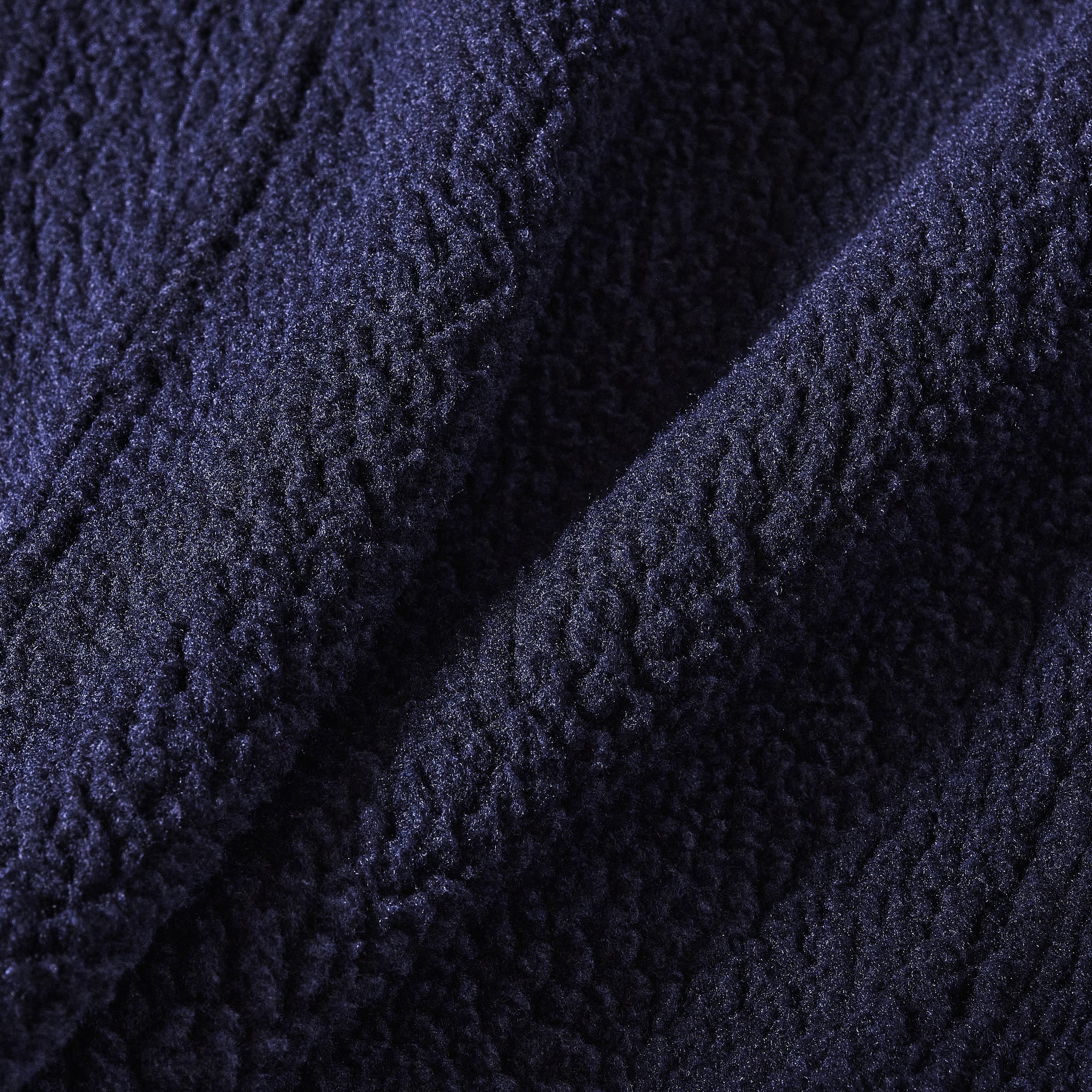 #1103-PSN Polarfleece Jacket : Polar Tech Sherpa navy