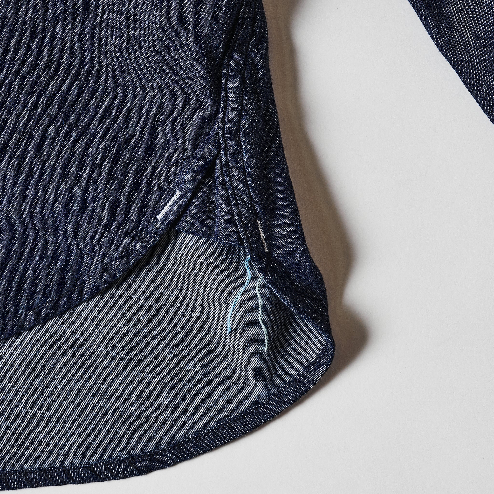 #1201-LDI No.1 Shirt : light denim indigo (23FW)