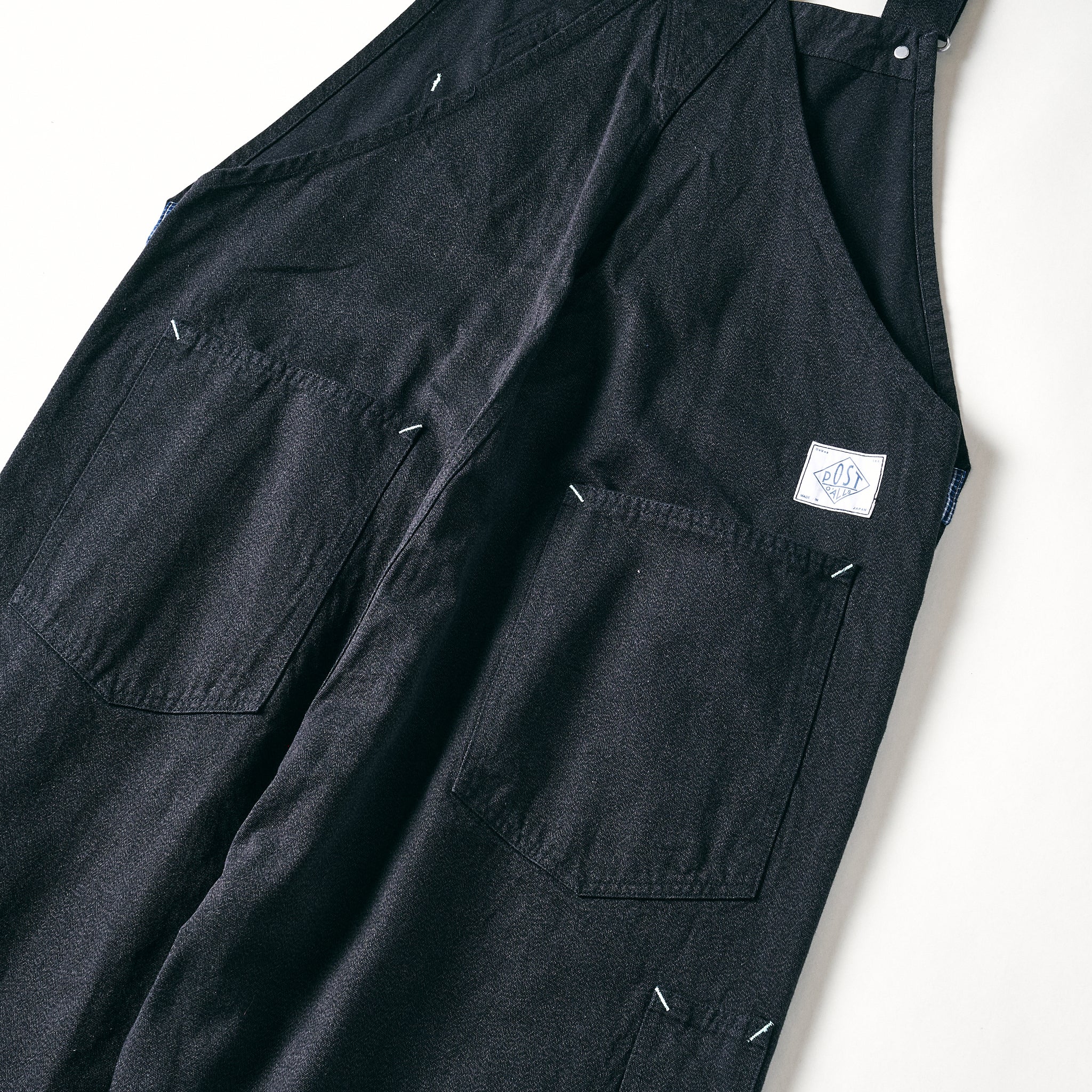 #1401-CCG No.1 Overalls : cotton covert grey