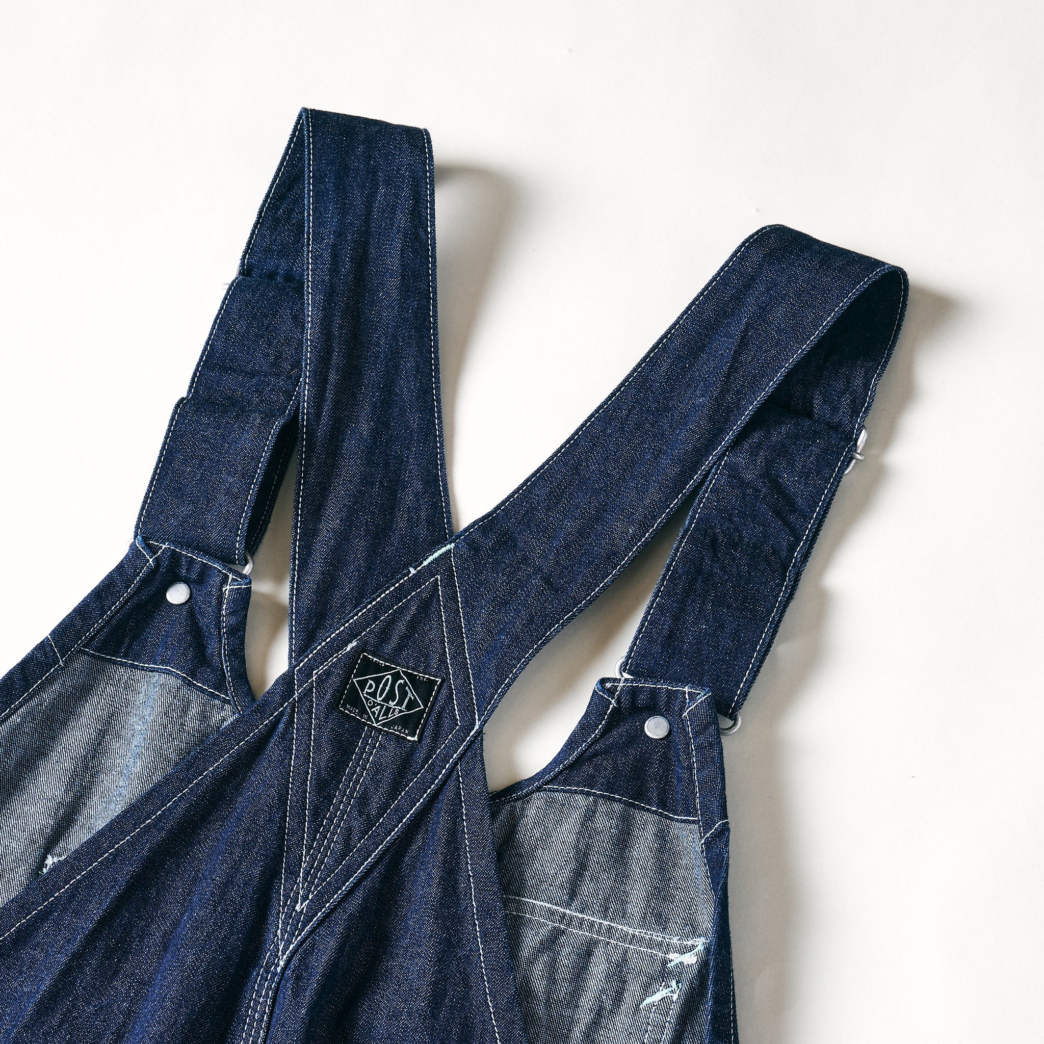 #1402-10DI No.2 Overalls: 10oz. indigo denim
