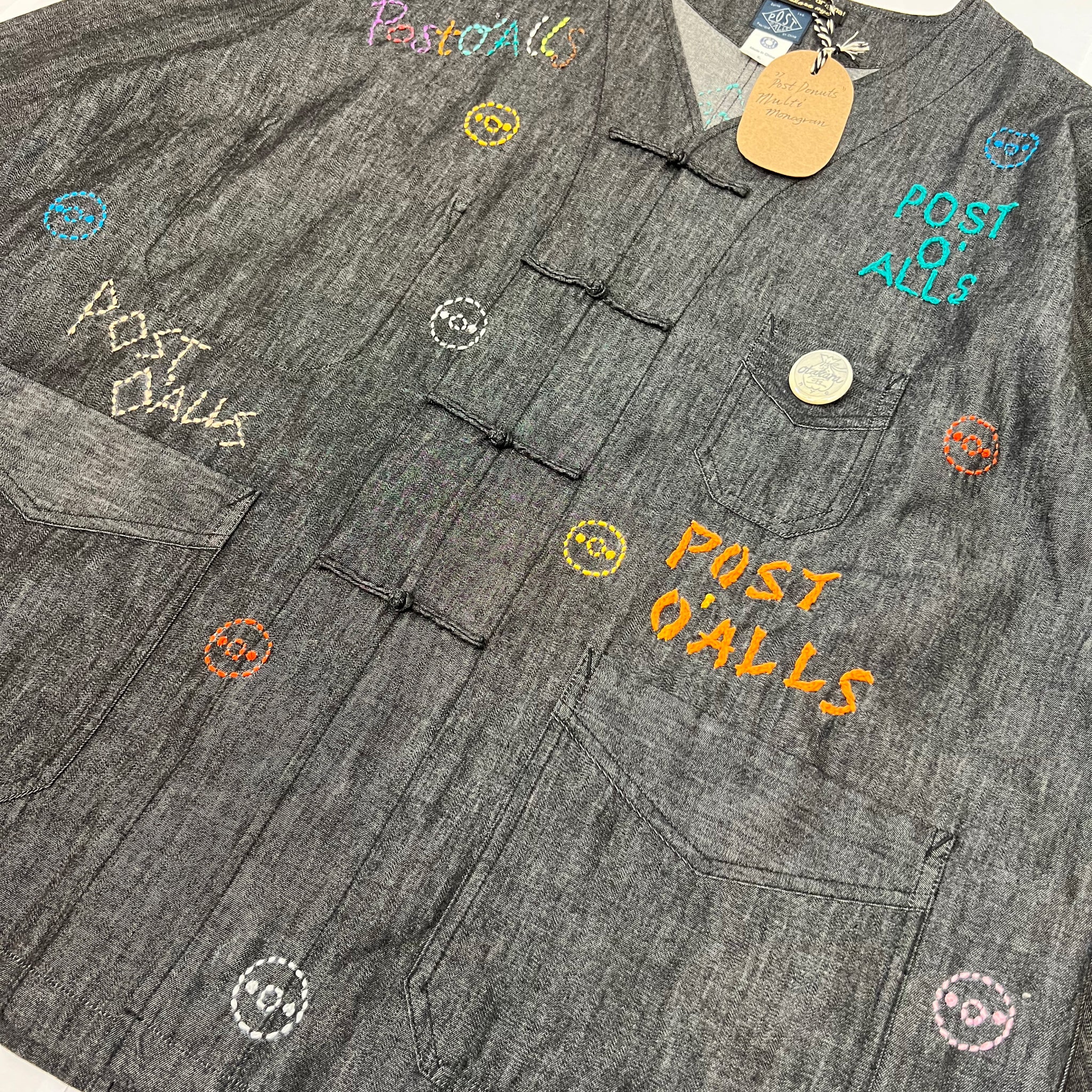 OTAKARA NYC X Post O’Alls #10 : "Post Donuts" multi monogram