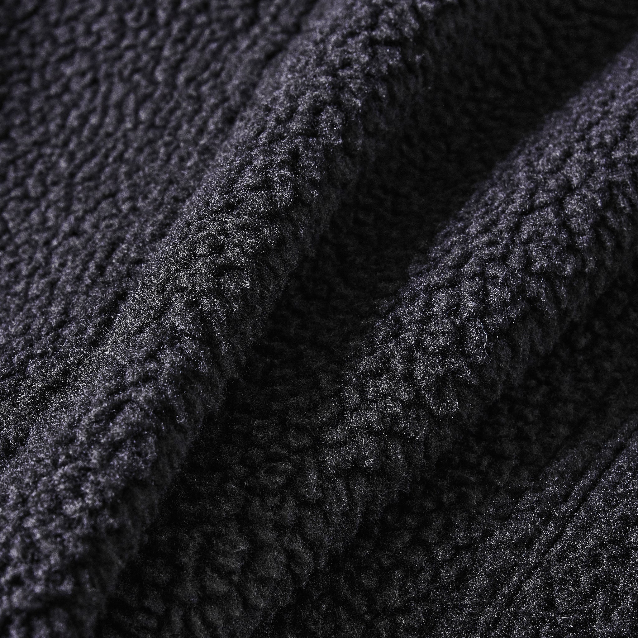 #1103-PSB Polarfleece Jacket : Polar Tech Sherpa black
