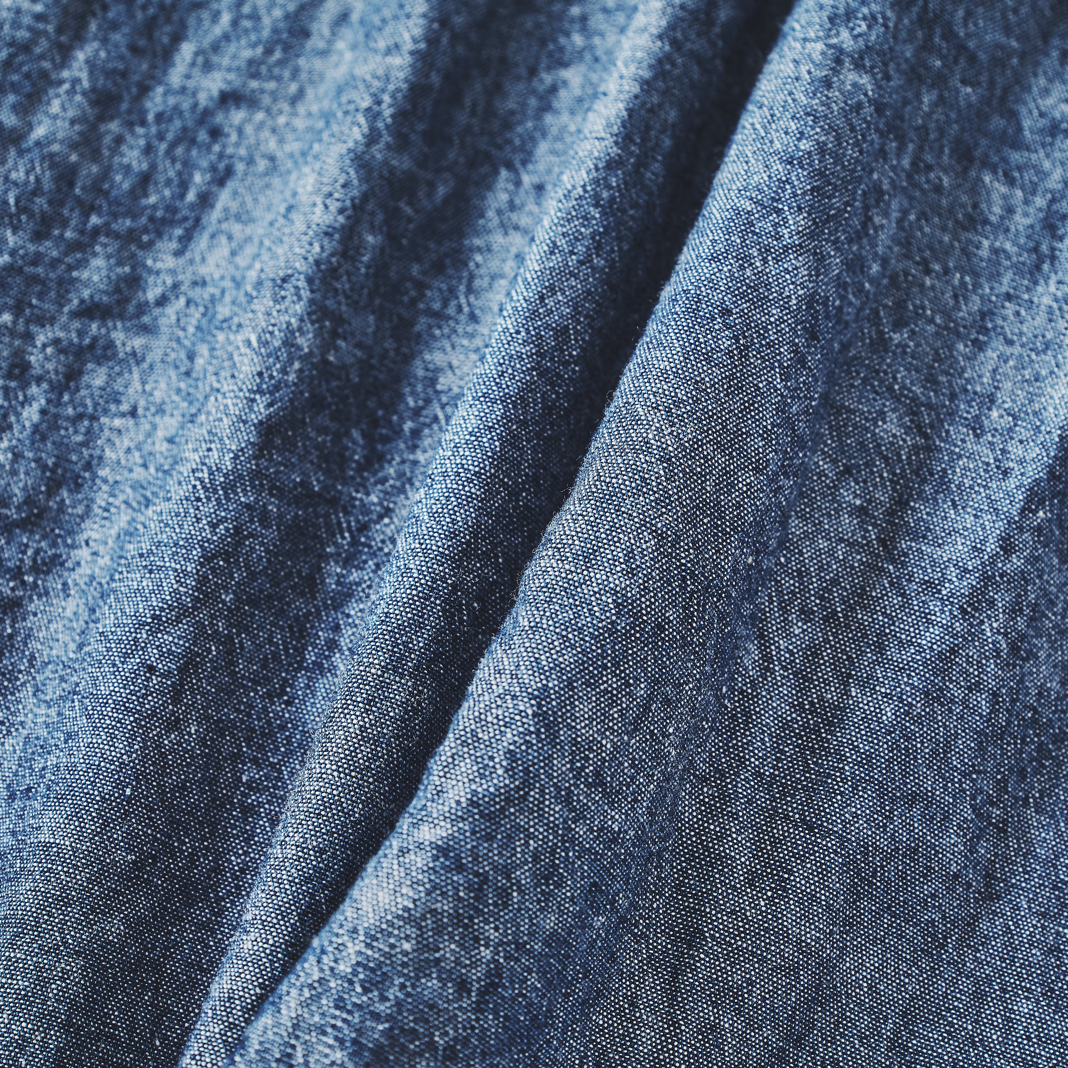 #1208-CC New Shirt : classic chambray indigo