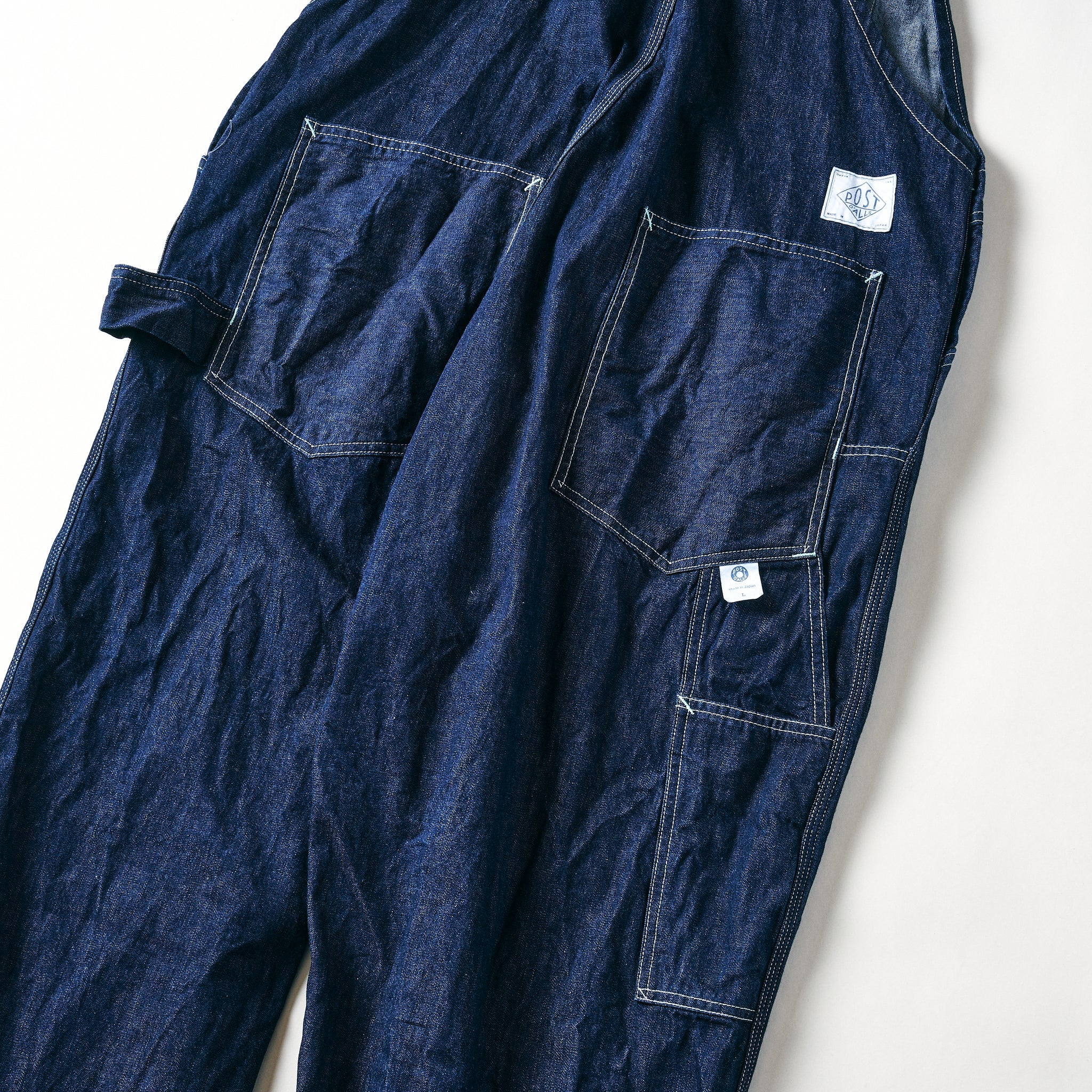 #1402-10DI No.2 Overalls: 10oz. indigo denim