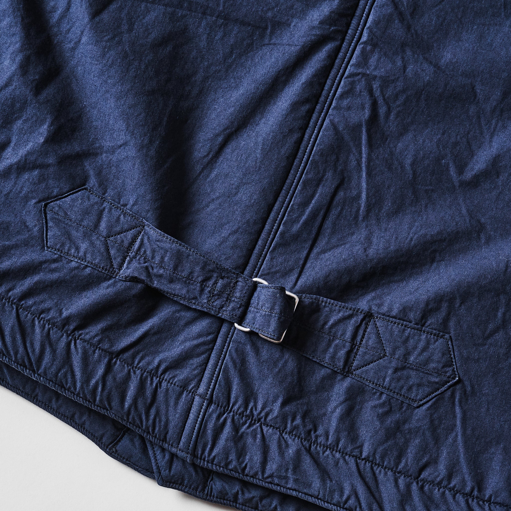 #1501-CPN 1 Pocket Vest (Fleece Lined) : cotton typewriter cloth x Polar Tech Sherpa navy