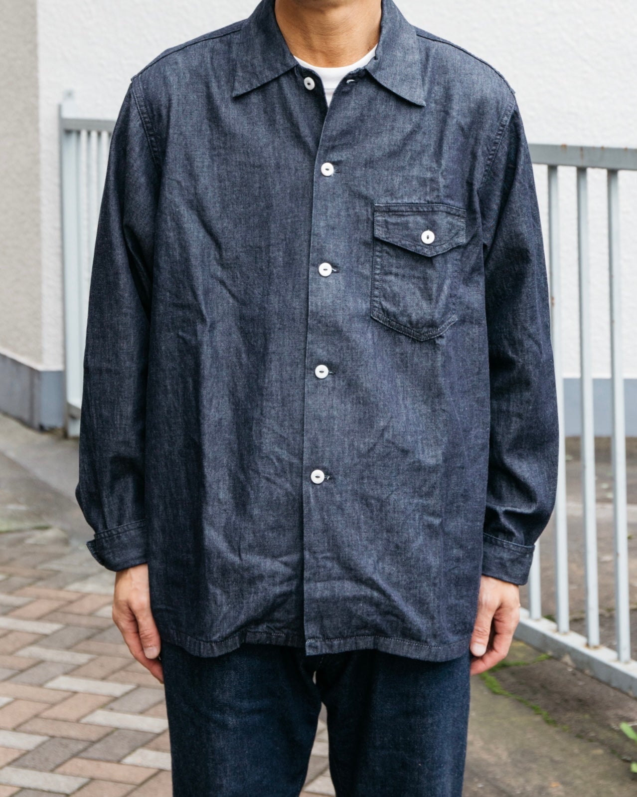 #3215-LDI E-Z NAVY : light denim indigo