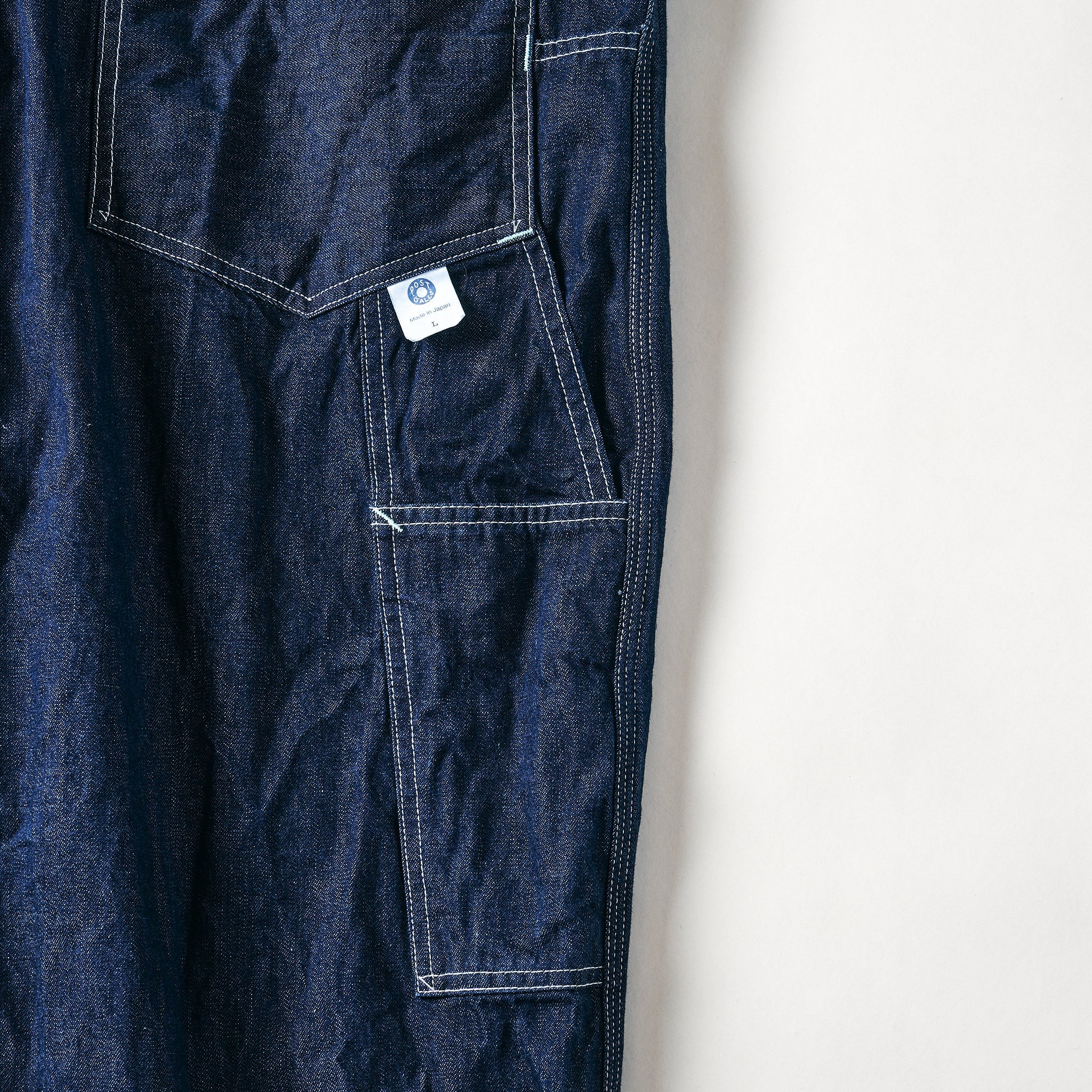 #1402-10DI No.2 Overalls: 10oz. indigo denim