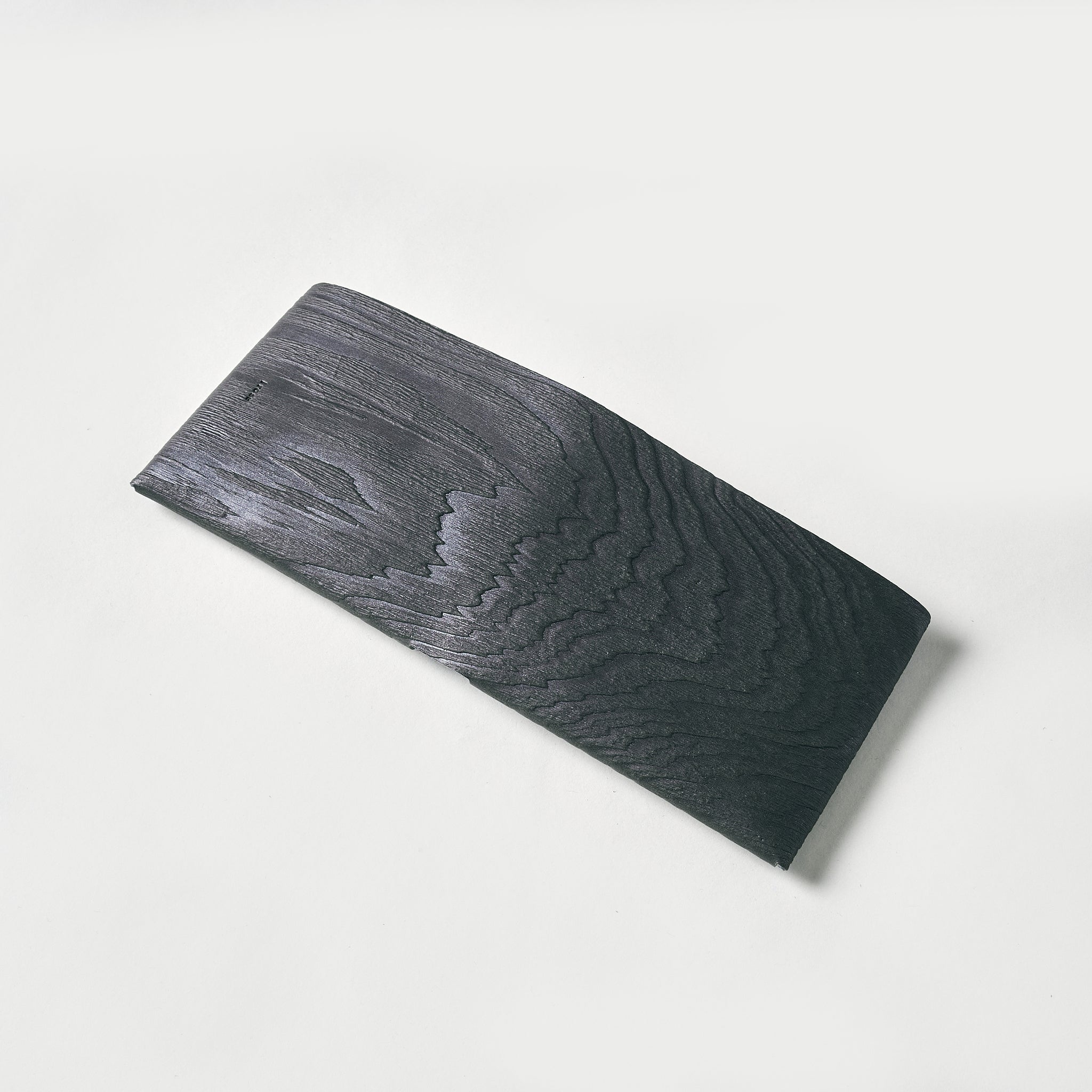 #4301-PT Plywood Leather Wallet : plywood leather taupe