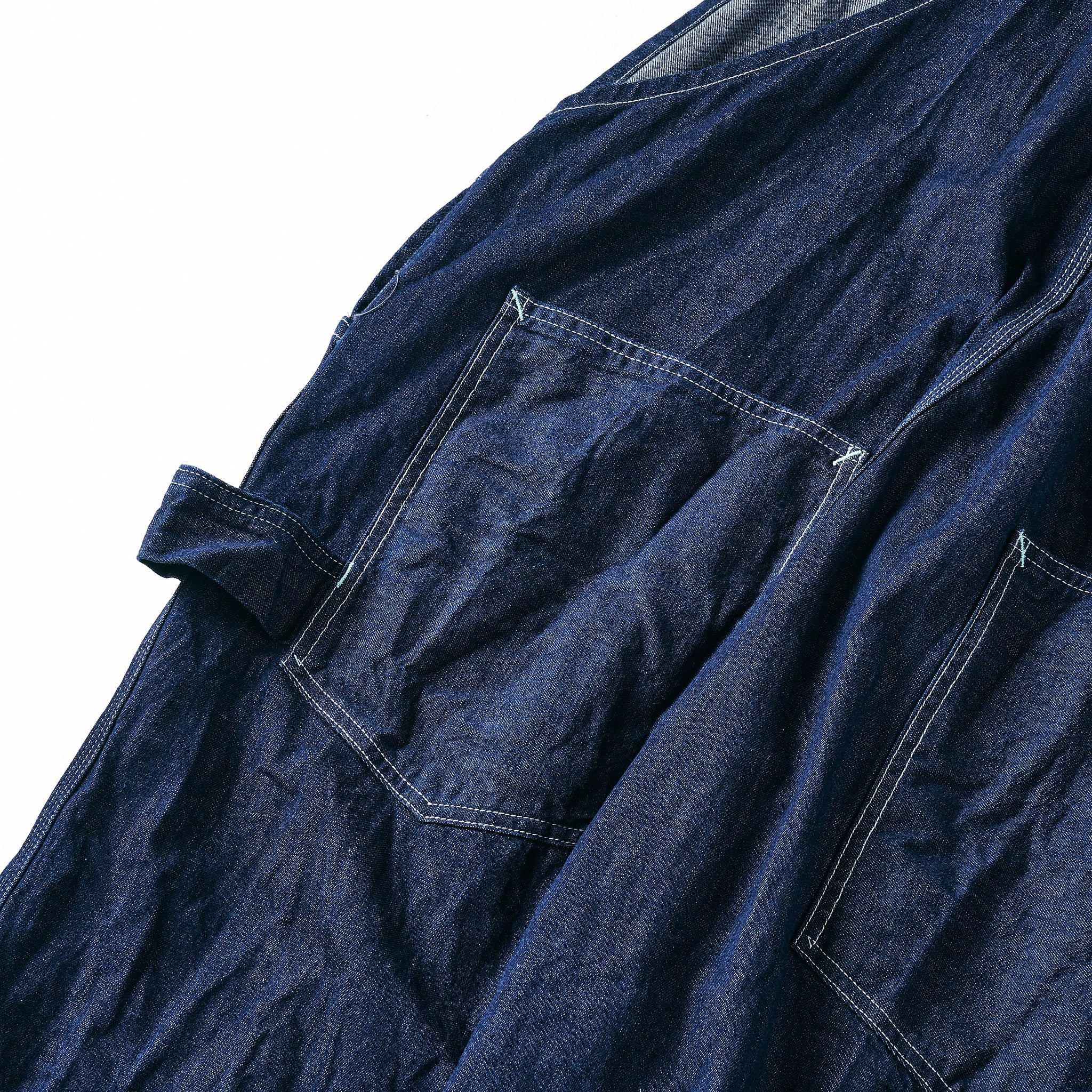 #1402-10DI No.2 Overalls: 10oz. indigo denim