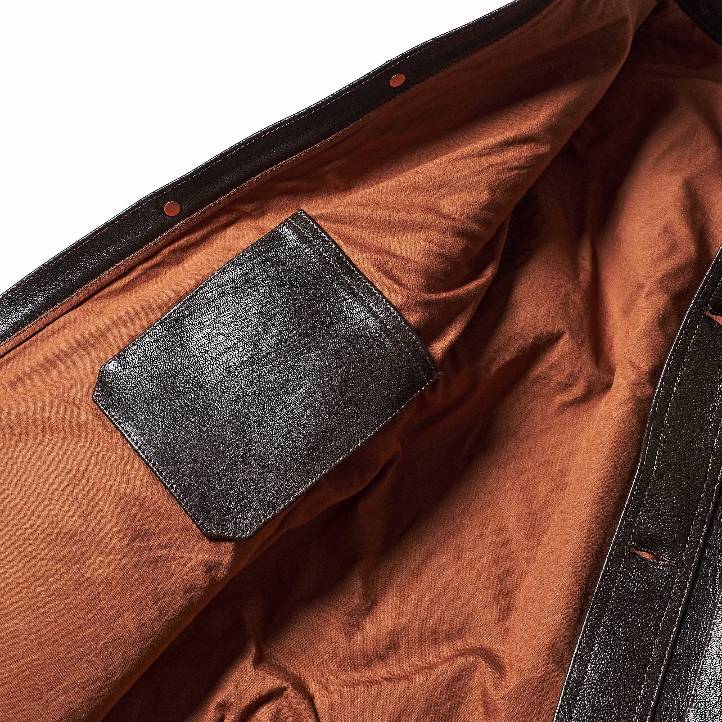 #2132-G2 CRUZER 8 : premium goatskin brown