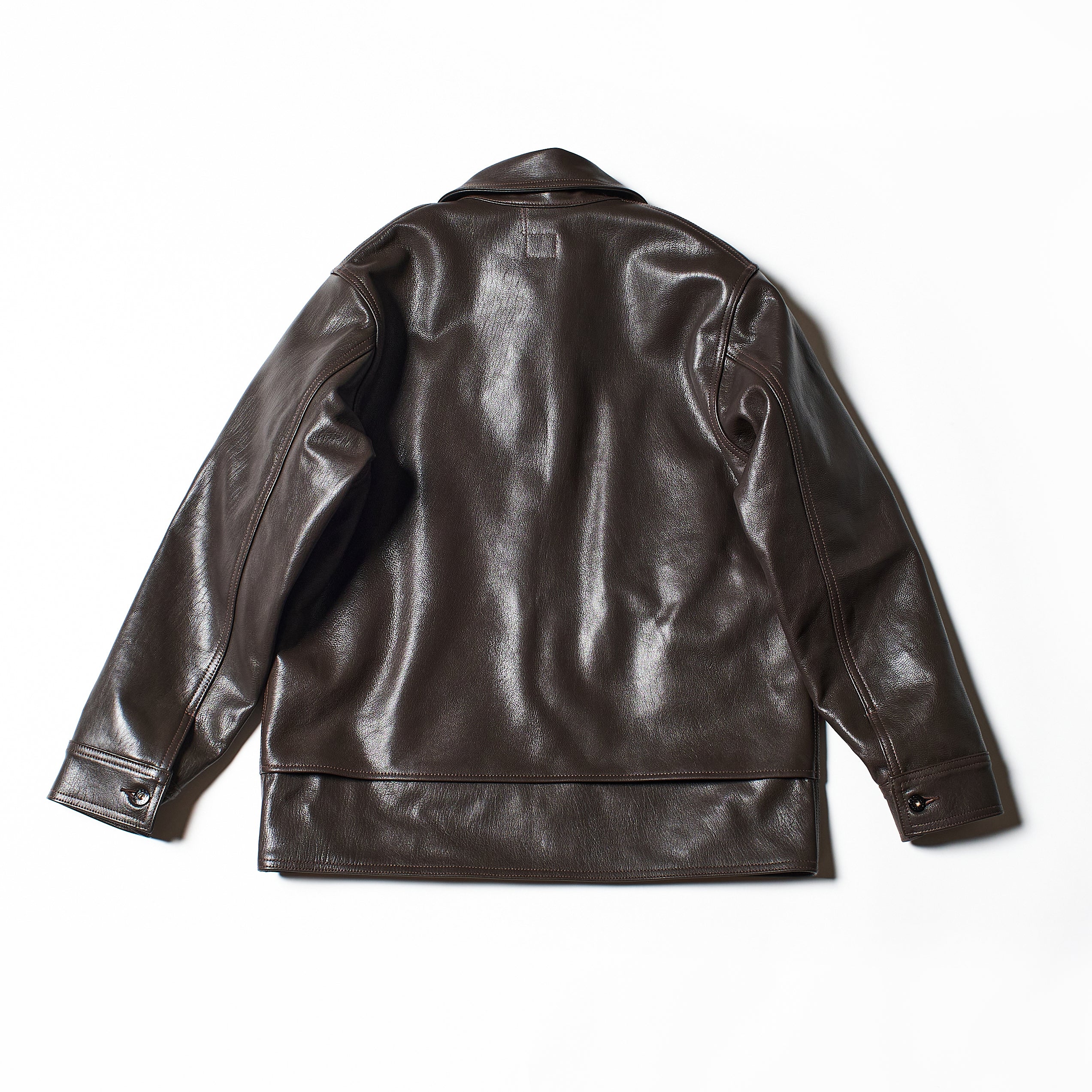 #2132-G2 CRUZER 8 : premium goatskin brown
