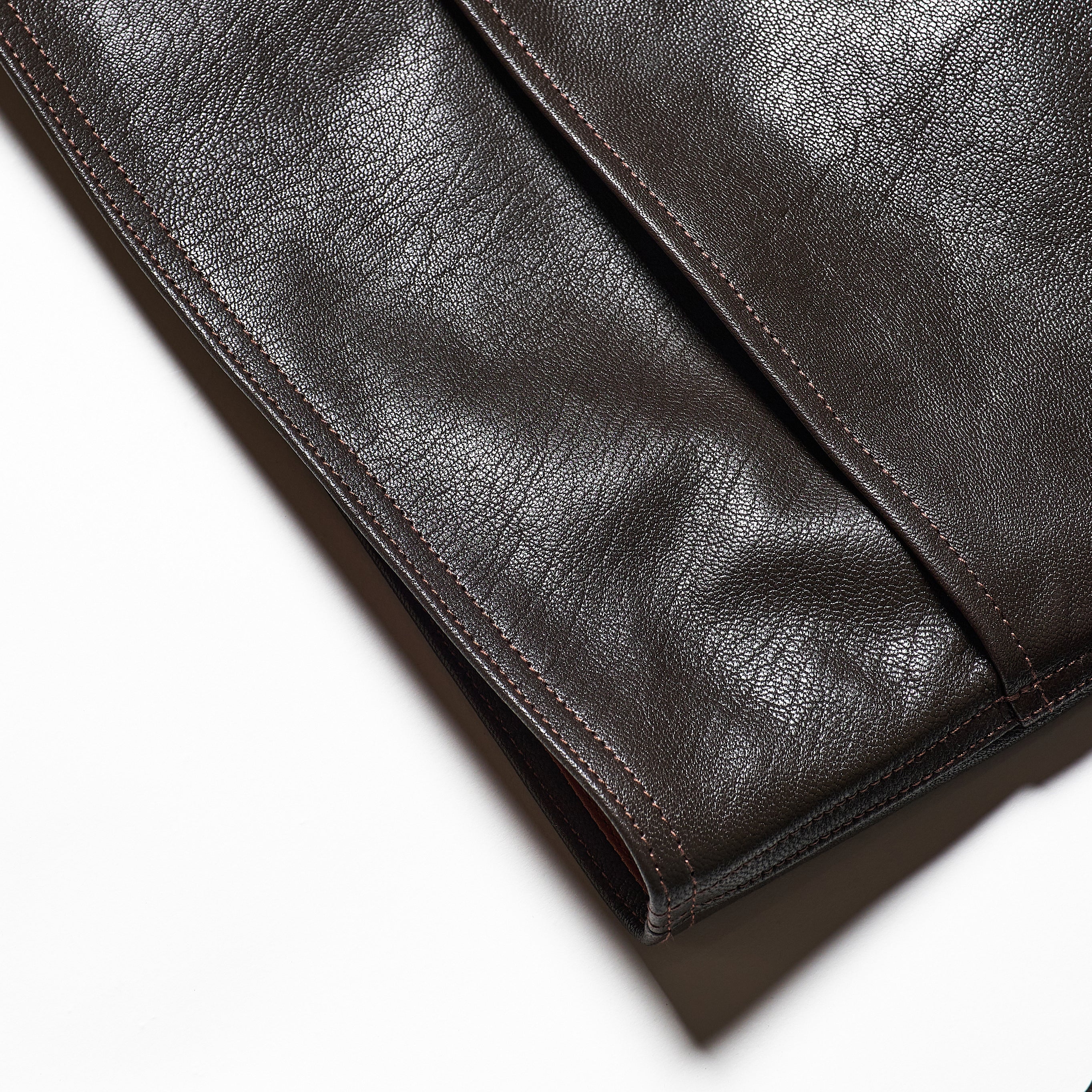 #2132-G2 CRUZER 8 : premium goatskin brown