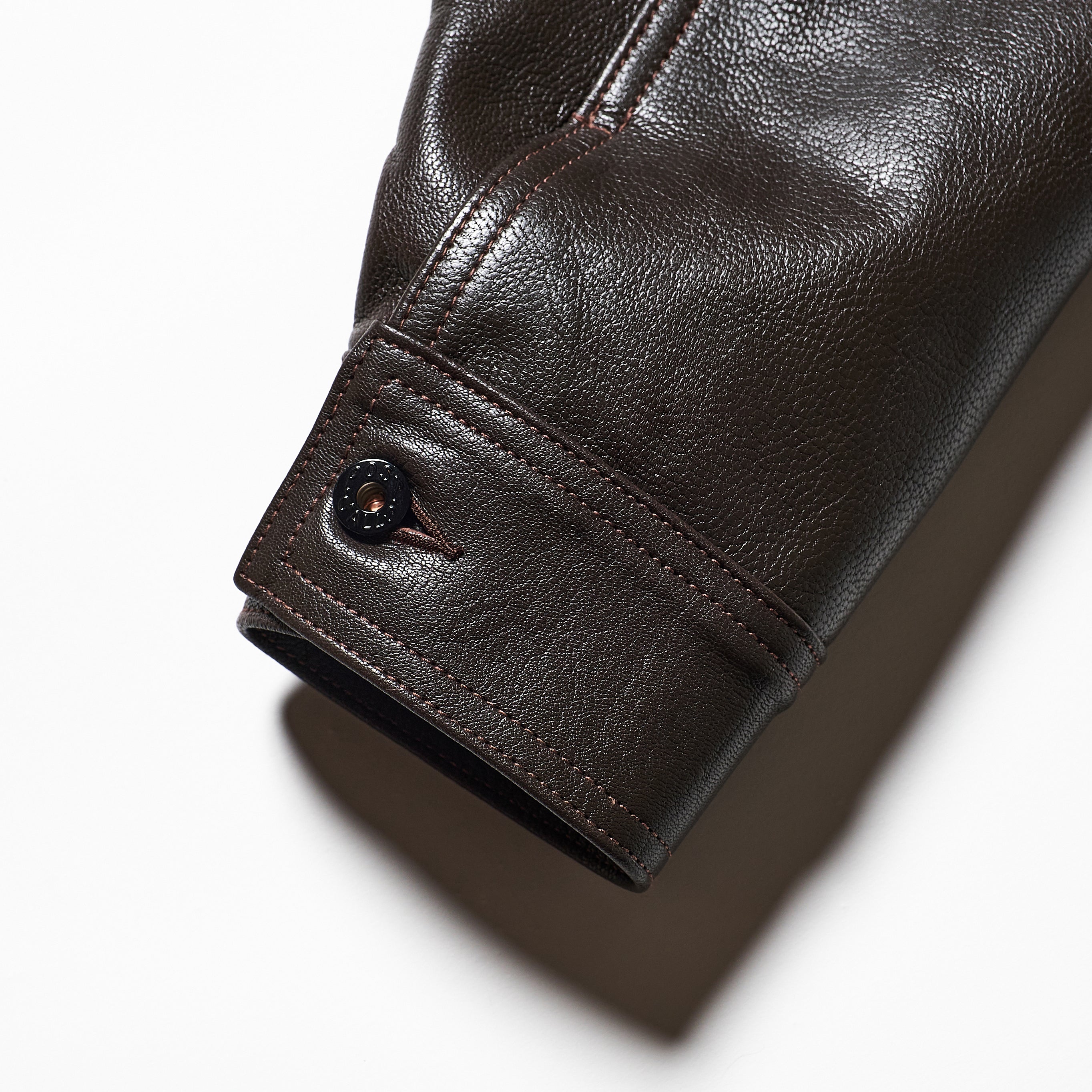 #2132-G2 CRUZER 8 : premium goatskin brown