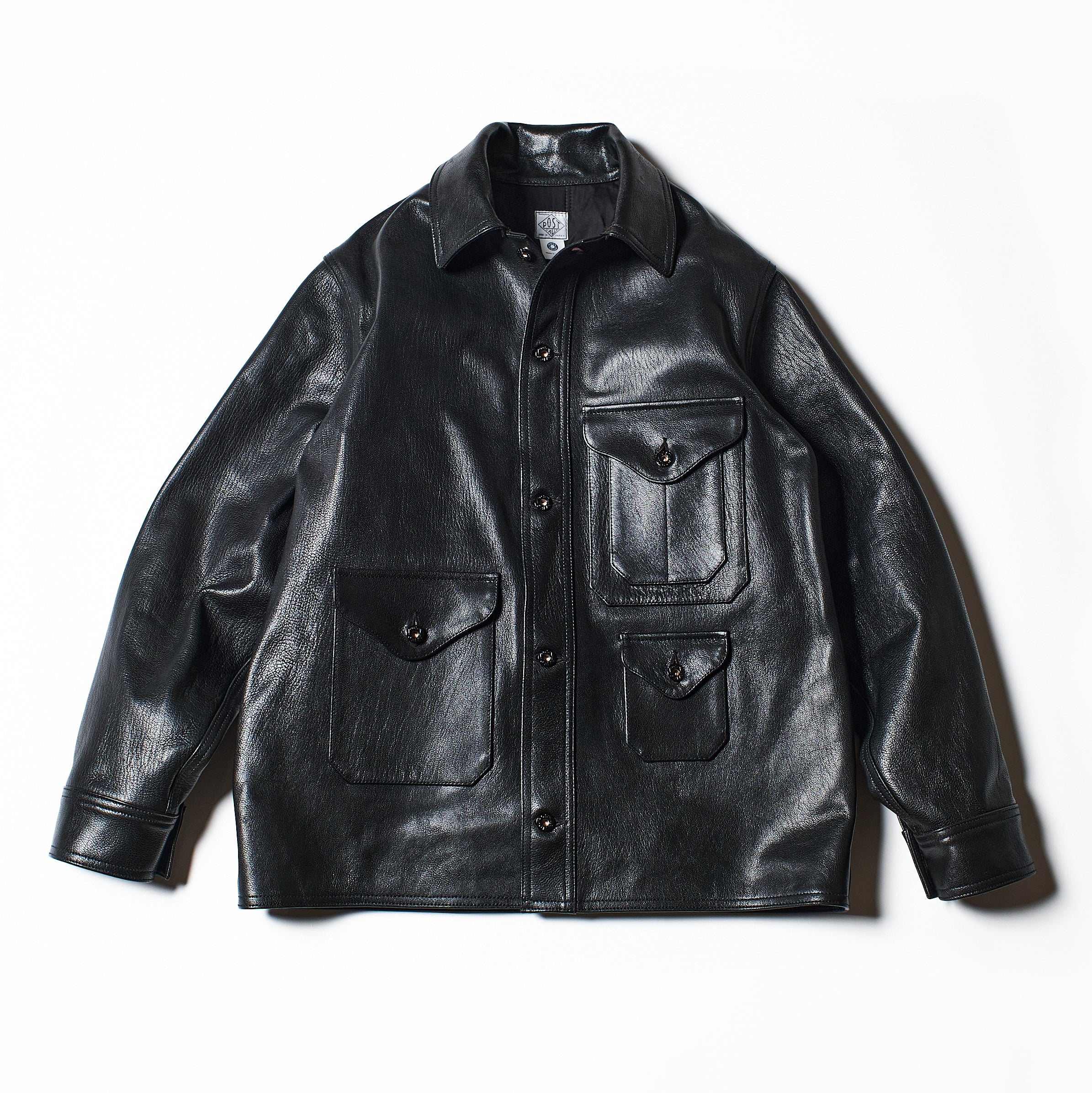#2132-G1 CRUZER 8 : premium goatskin black