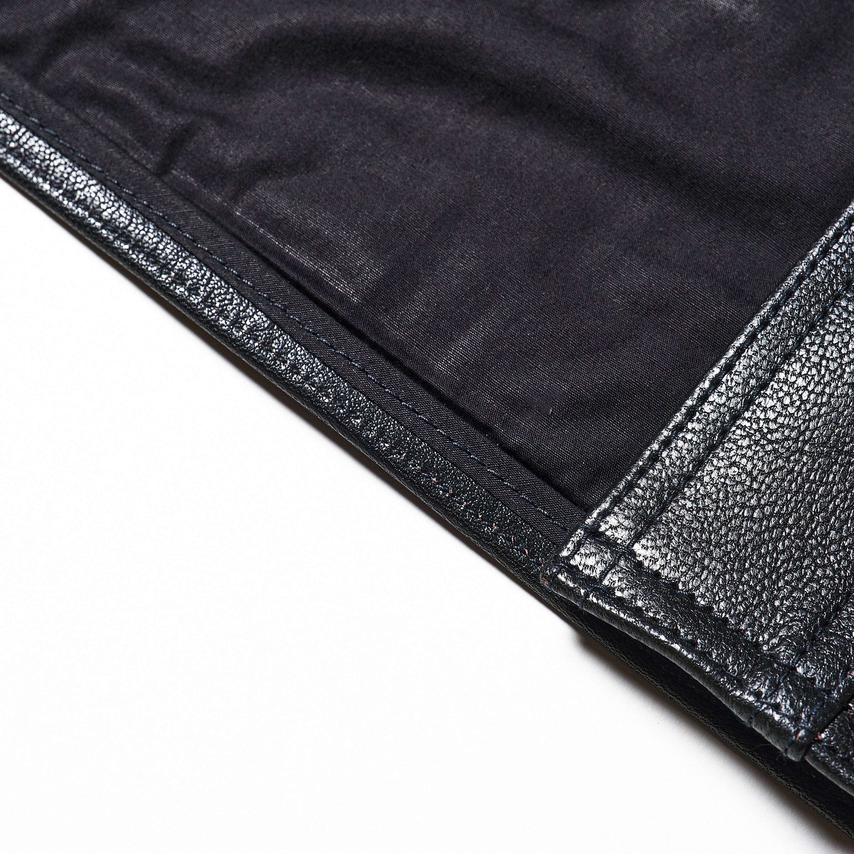 #2132-G1 CRUZER 8 : premium goatskin black