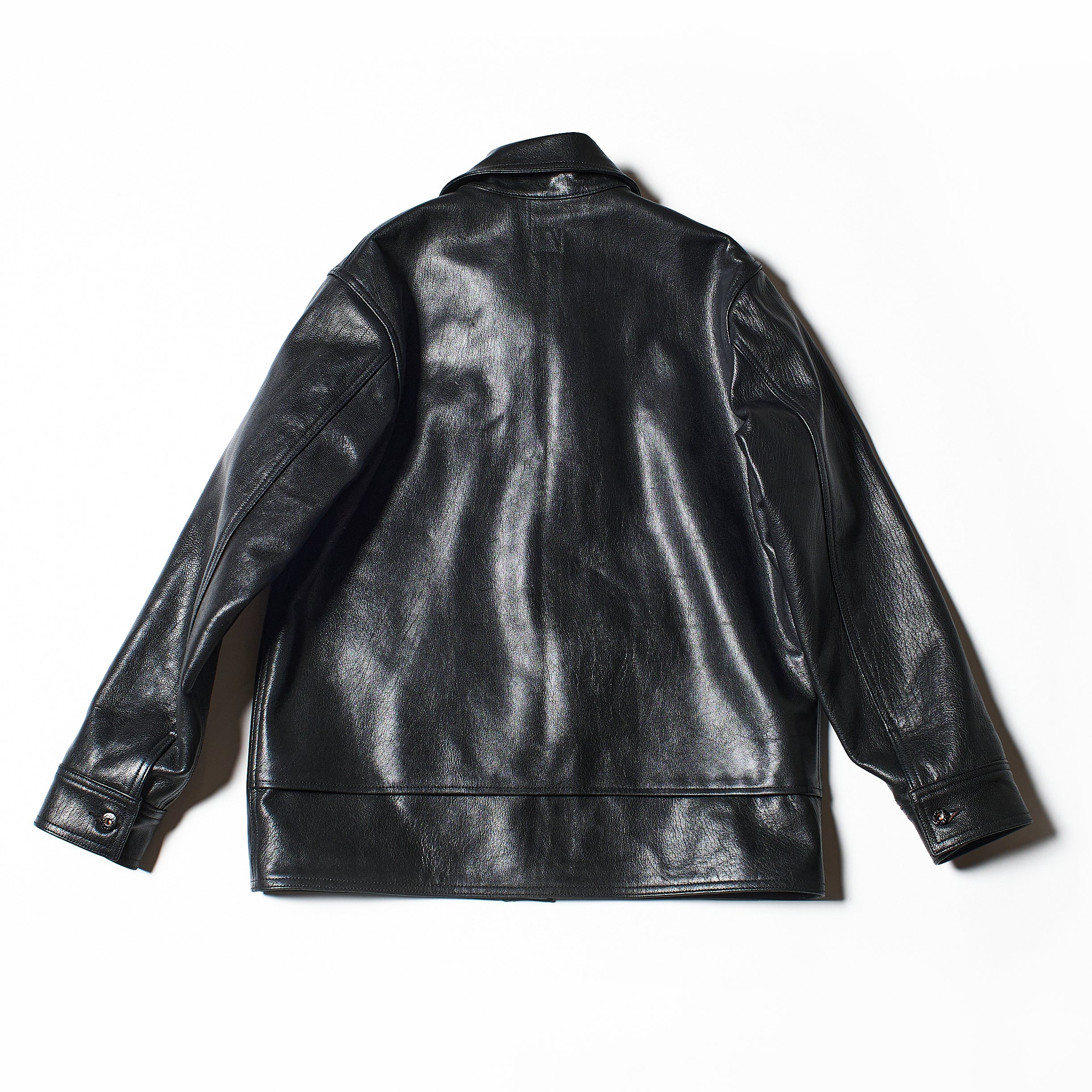 #2132-G1 CRUZER 8 : premium goatskin black