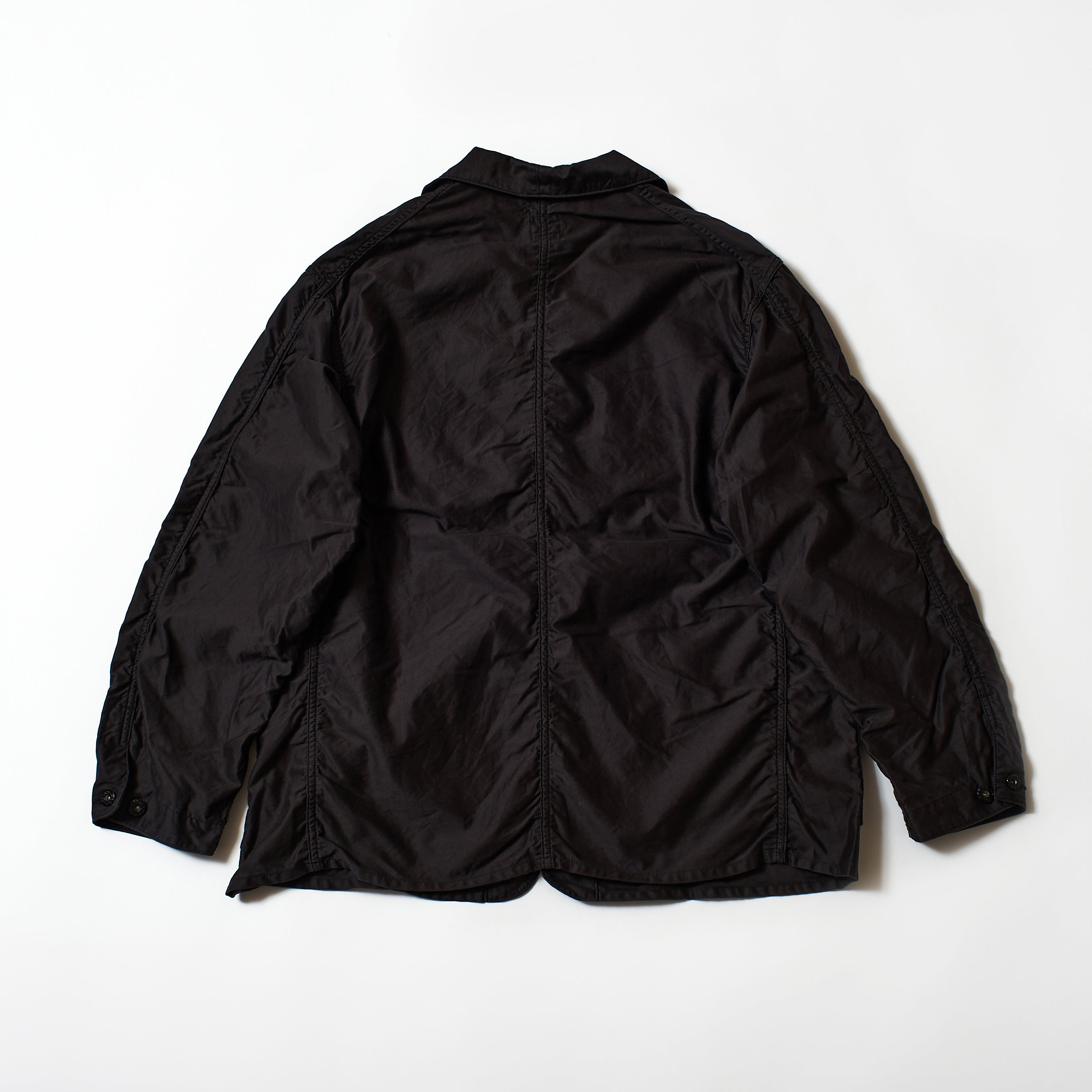 1106 3 Pocket Jacket CS : cotton sateen faded black
