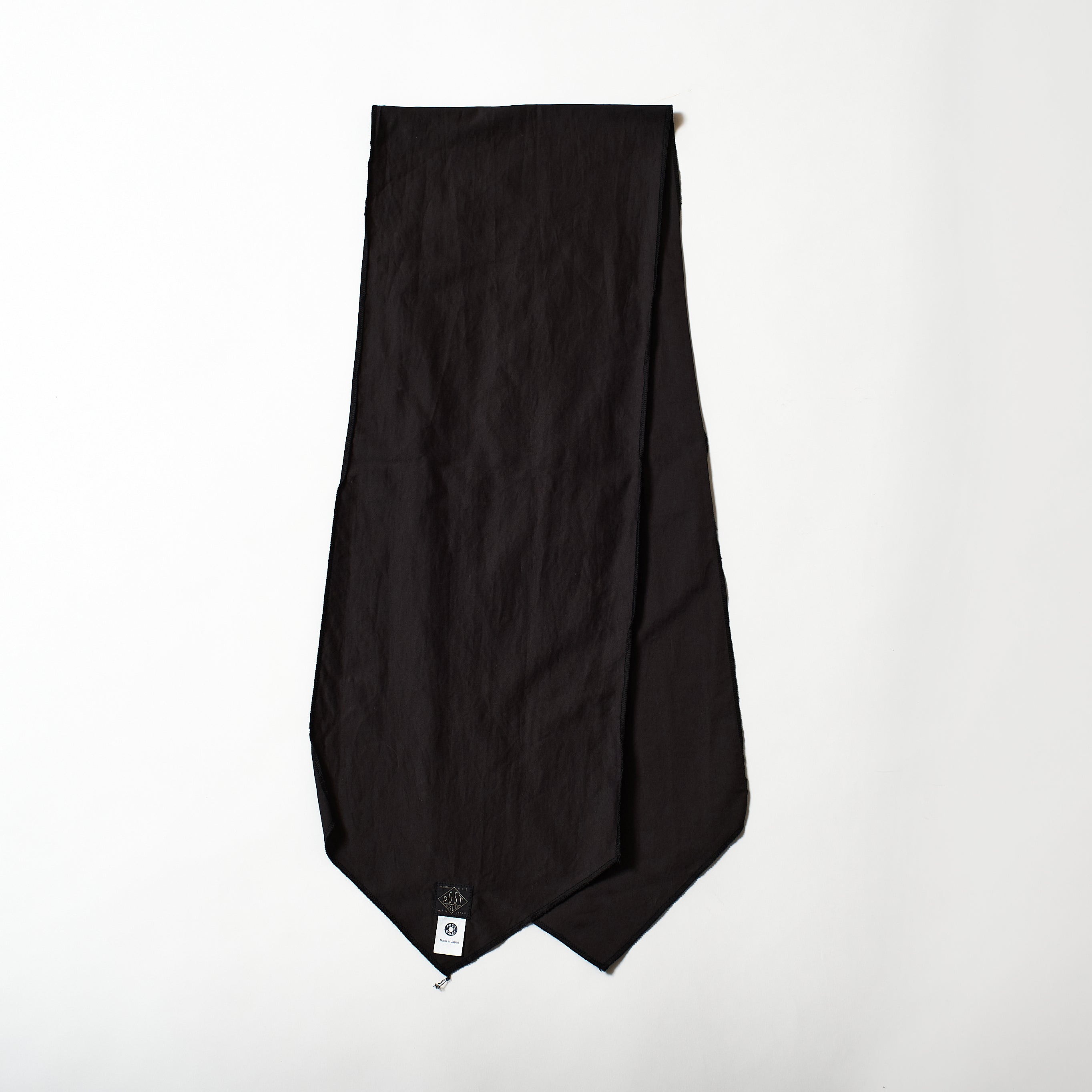 #3906-CS EZ Scarf : cotton sateen faded black