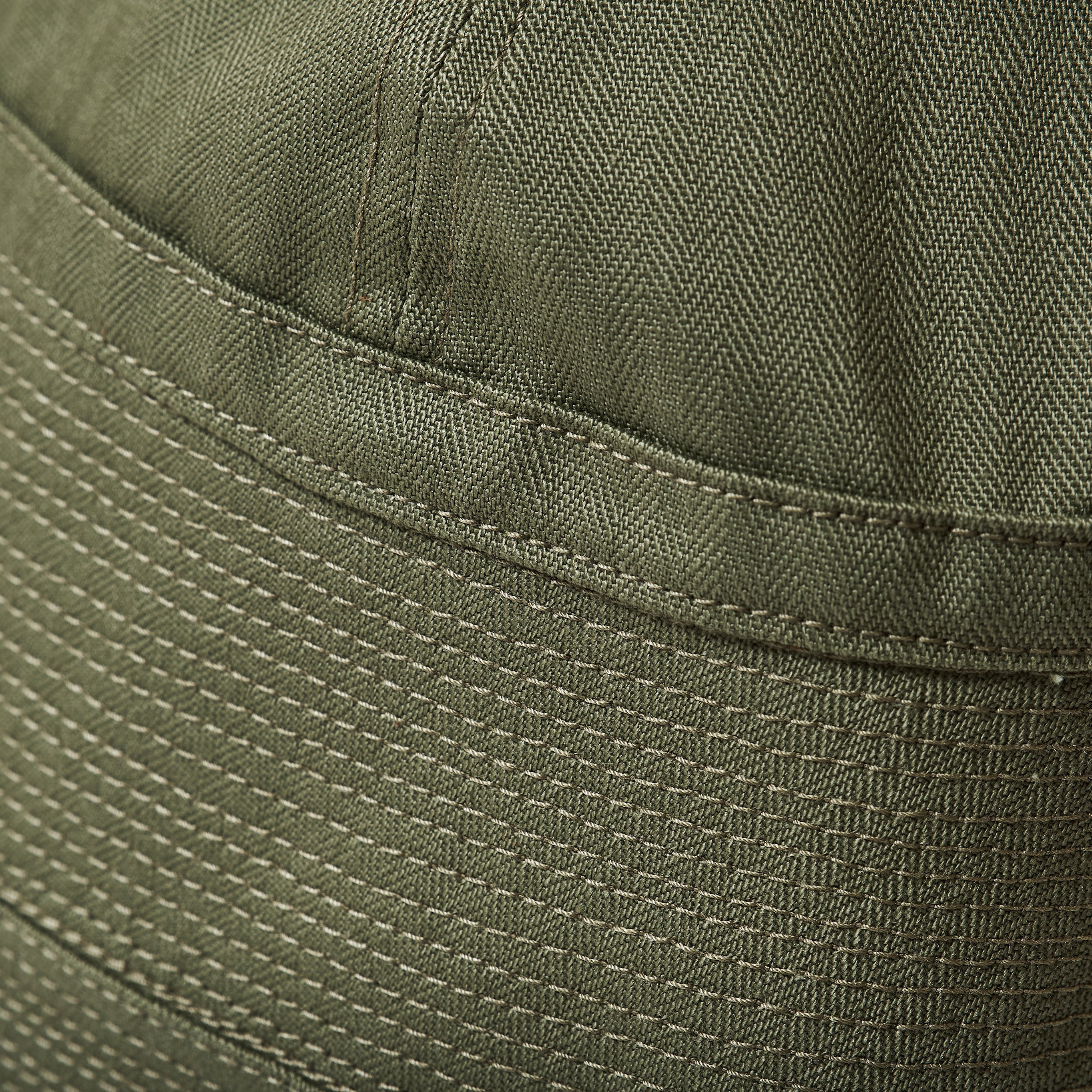 #3904-HBTS POST Sailor Hat : cotton HBT sage green