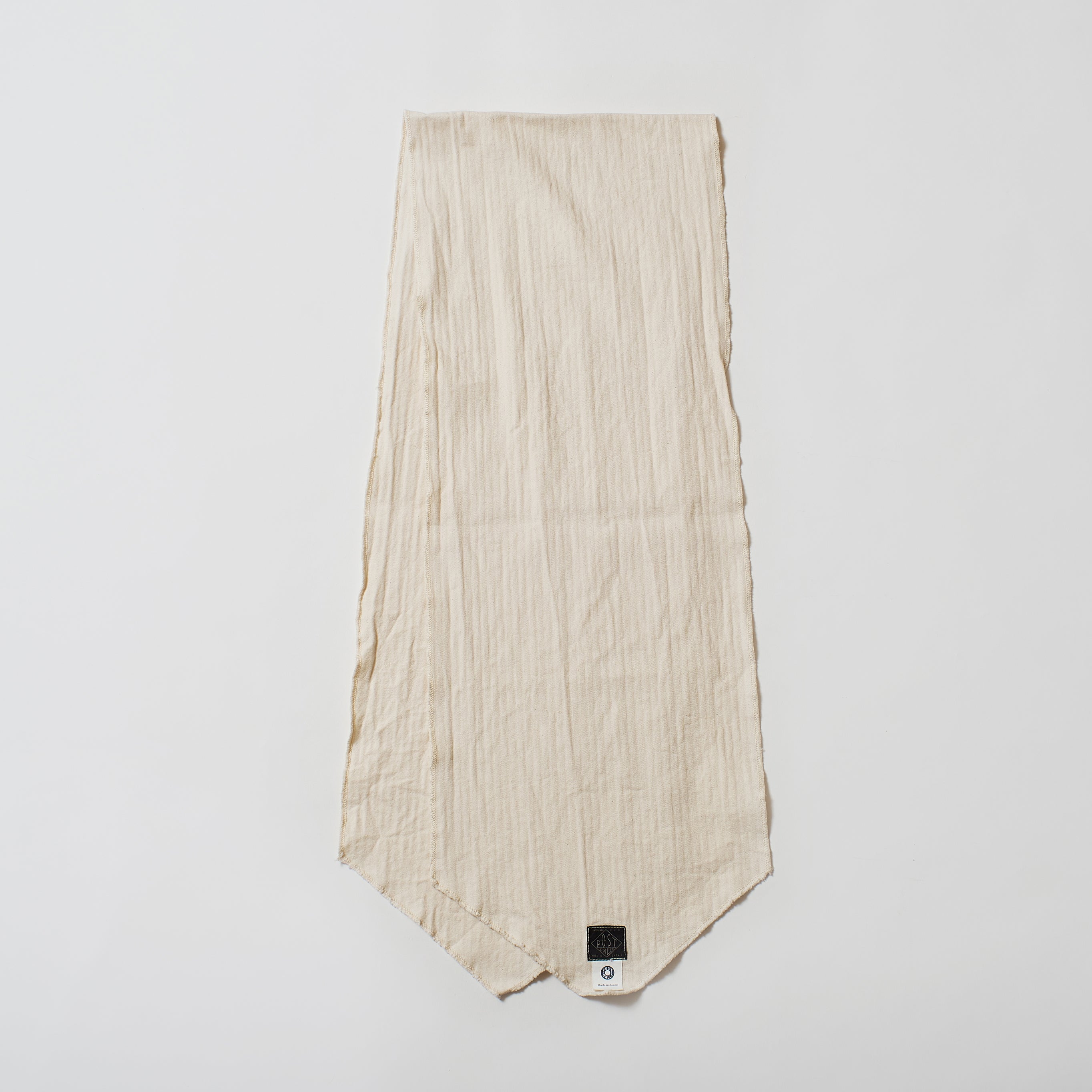 #3906-HBTN EZ Scarf : cotton HBT natural