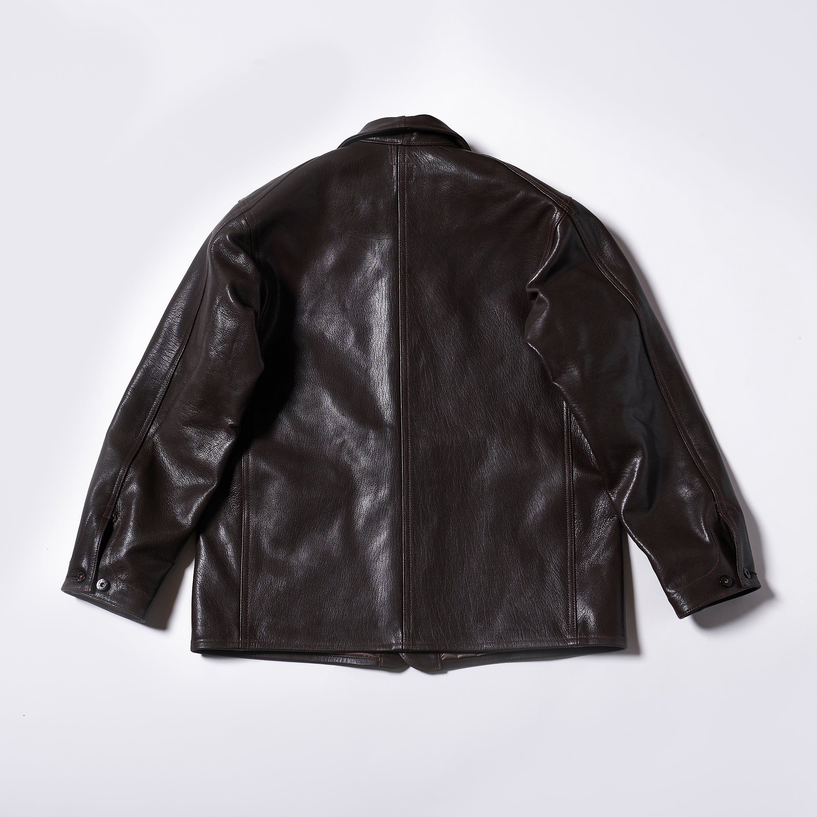 #1111-G2 De Luxe Railroader : premium goatskin brown