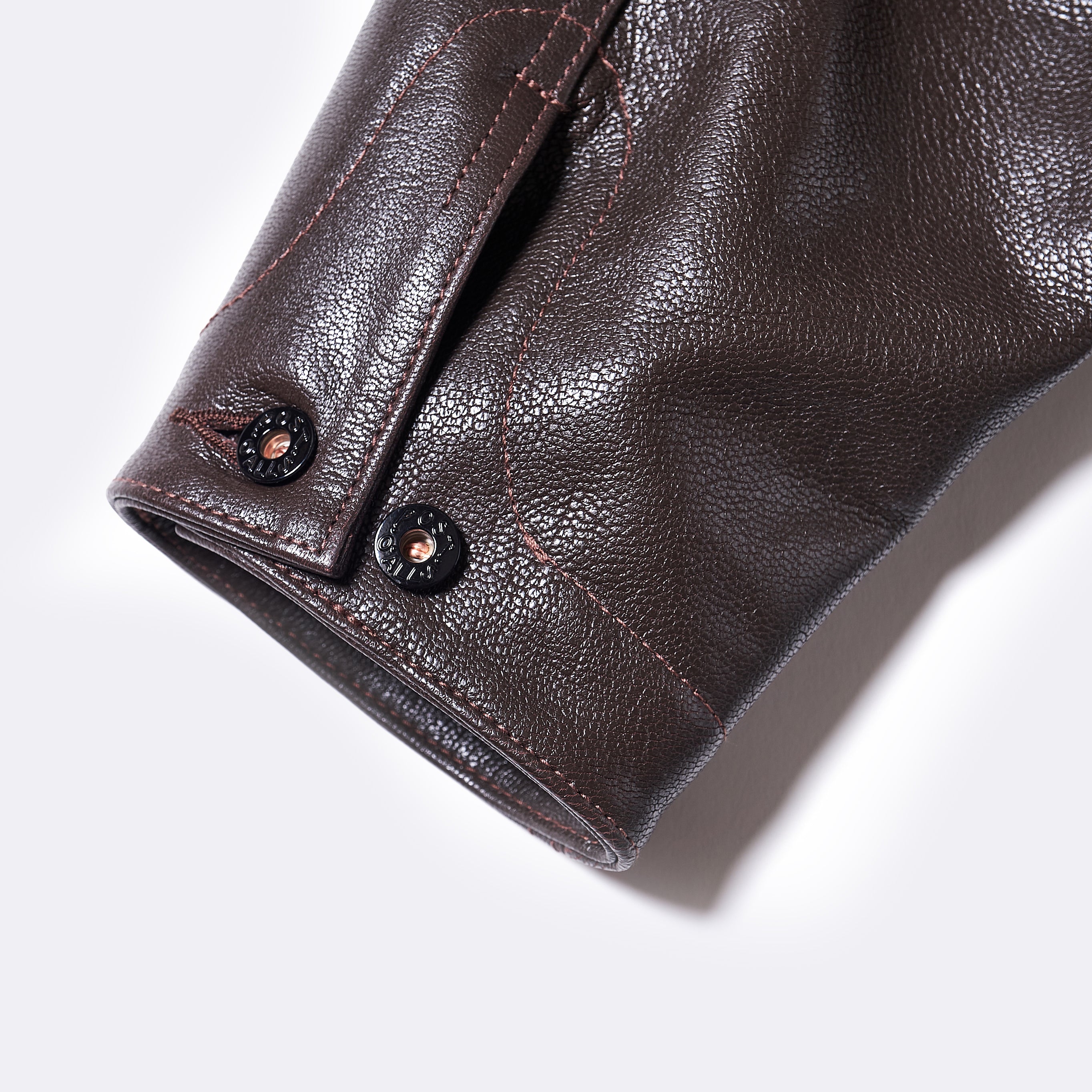 #1111-G2 De Luxe Railroader : premium goatskin brown