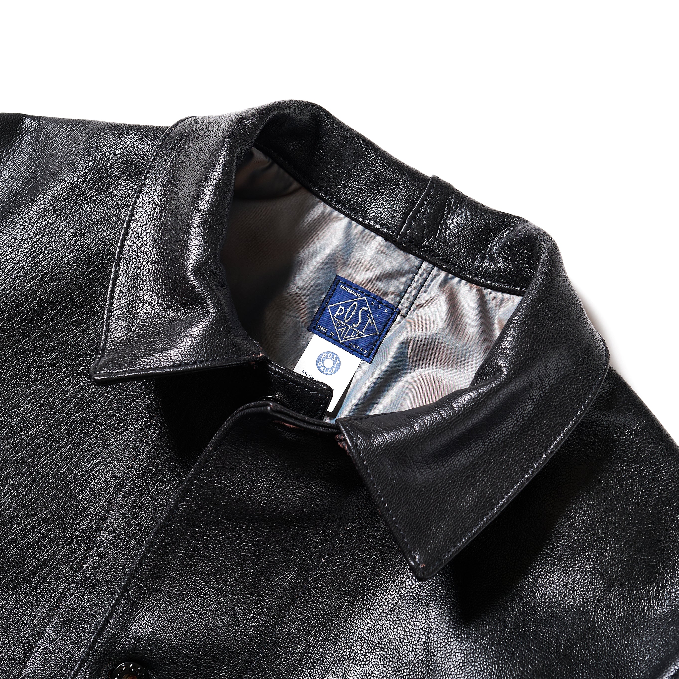 #1111-G1 De Luxe Railroader : premium goatskin black