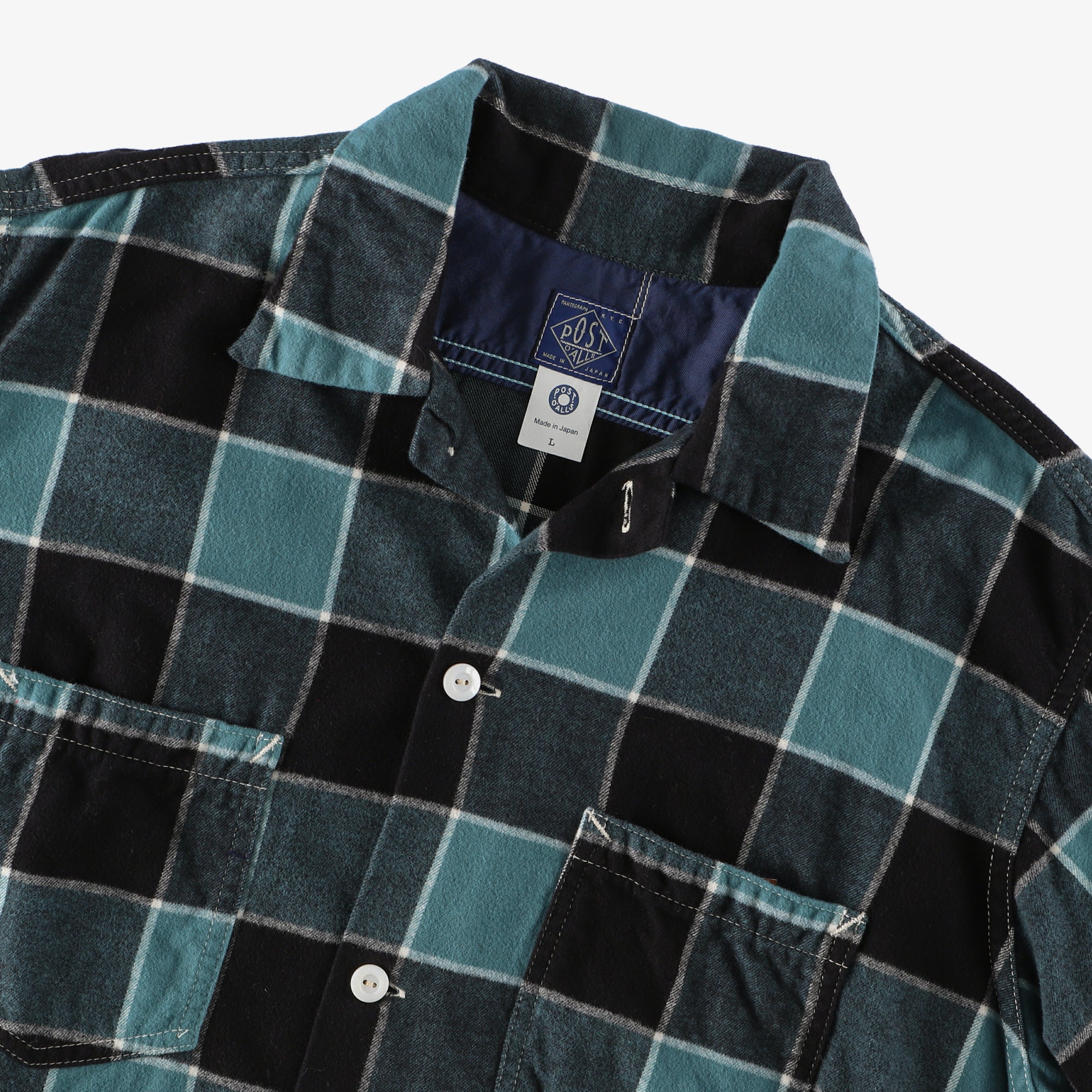 #3205 E-Z Cruz R2PF4 / plaid flannel green x black