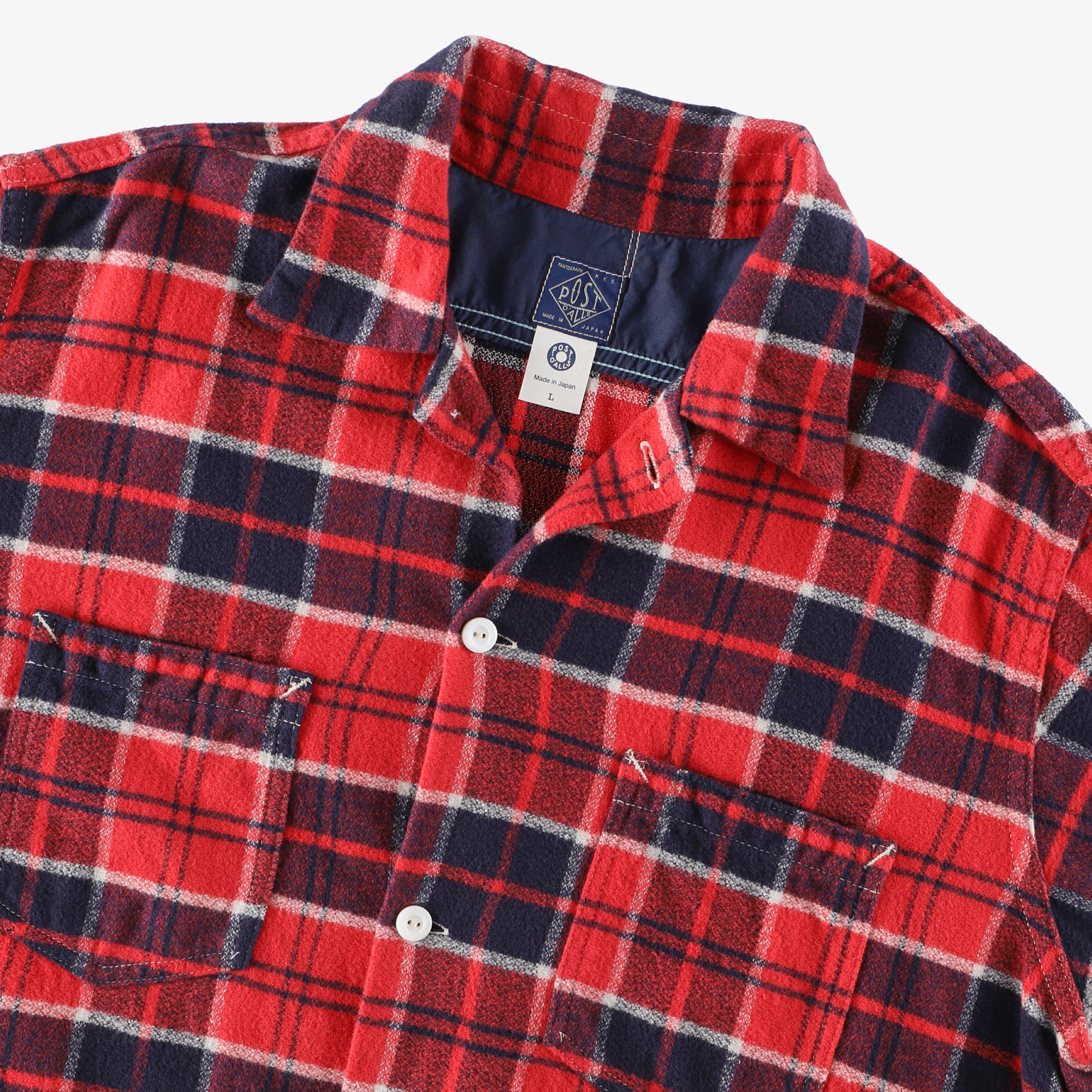 #3205 E-Z Cruz R2 PF1 / plaid flannel red x navy