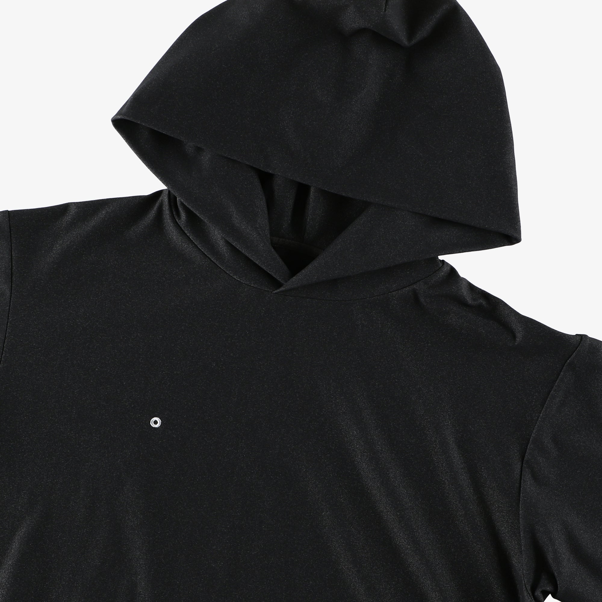 #3607 E-Z Hoodie LLC MPJ / mid weight poly jersey dark charcoal heather