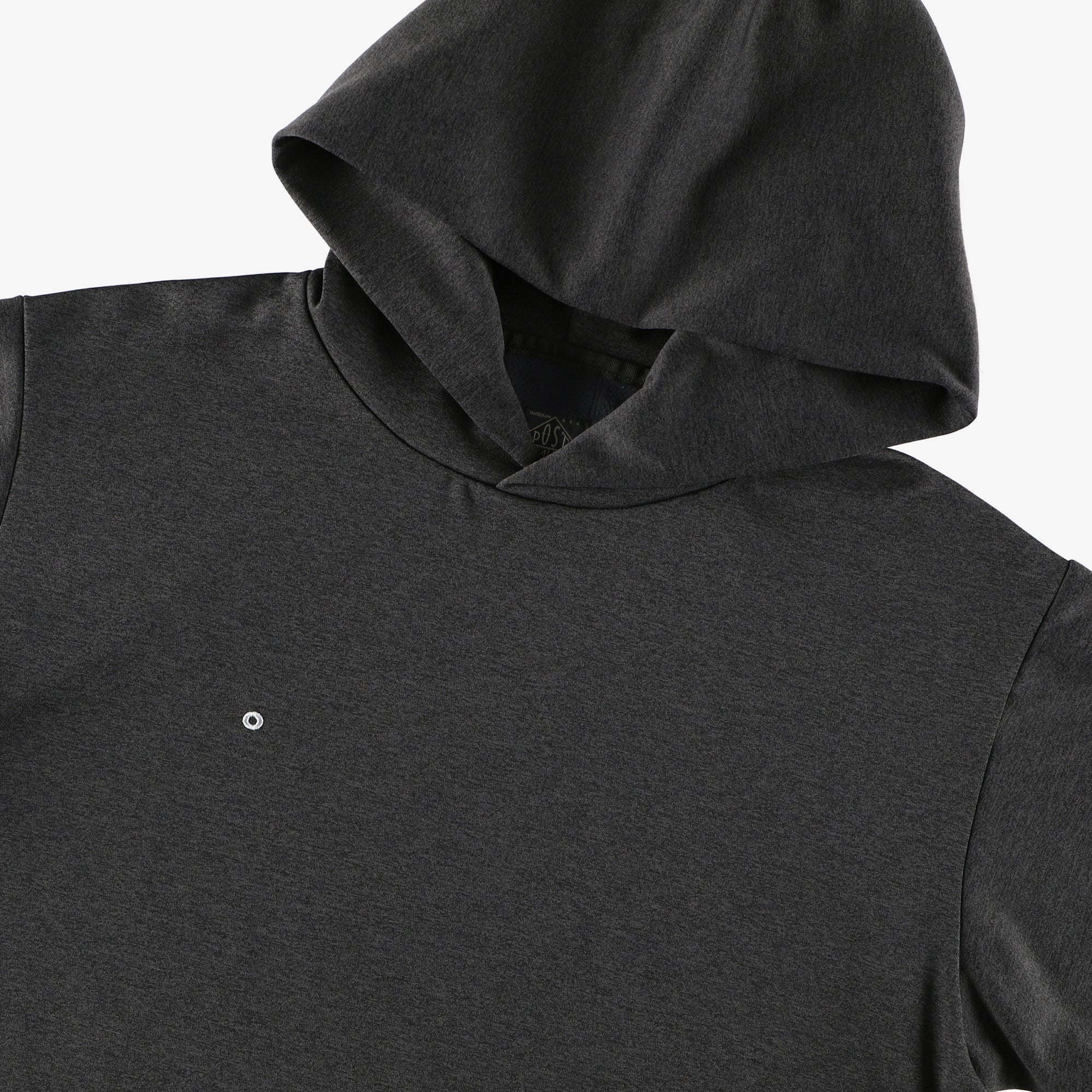 #3607 E-Z Hoodie LLC PJ1 / poly jersey charcoal heather