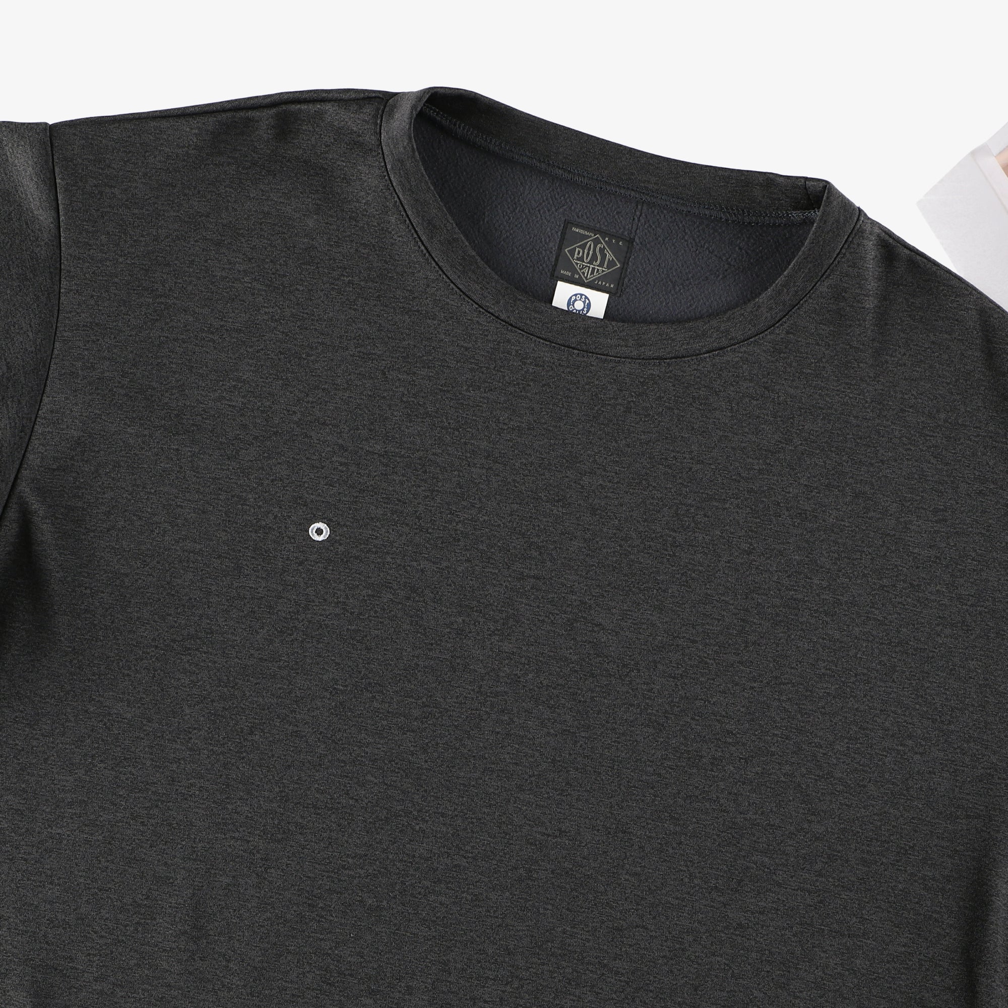 #3608 E-Z L/S Tee PJ1 / poly jersey charcoal heather