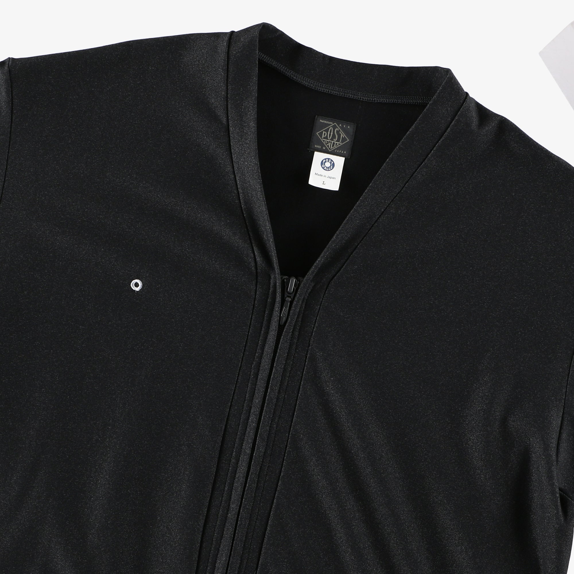 #3609 E-Z Zip Cardigan MPJ / mid weight poly jersey dark charcoal heather