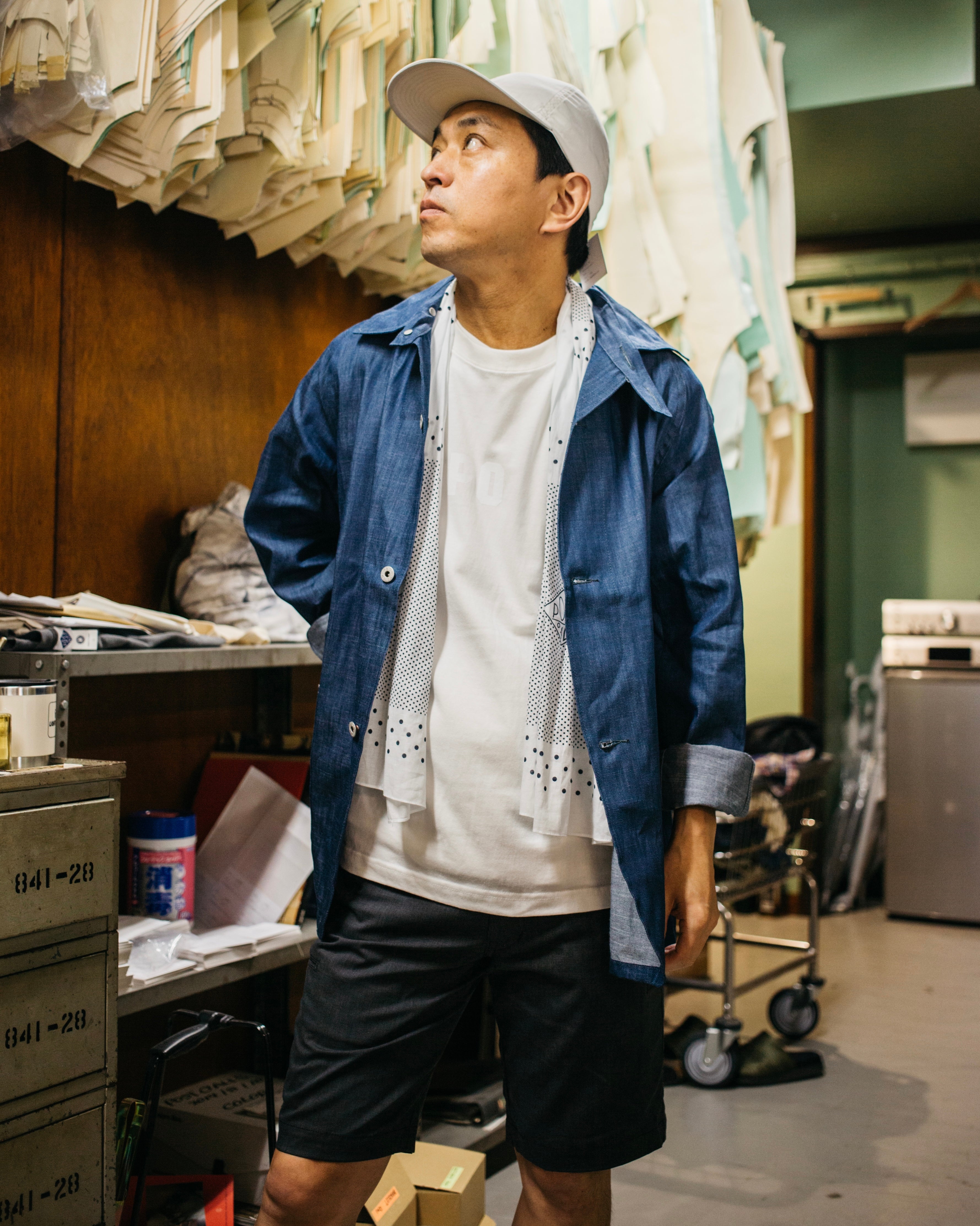 #3007-OWW PO Logo Tee : off white x white