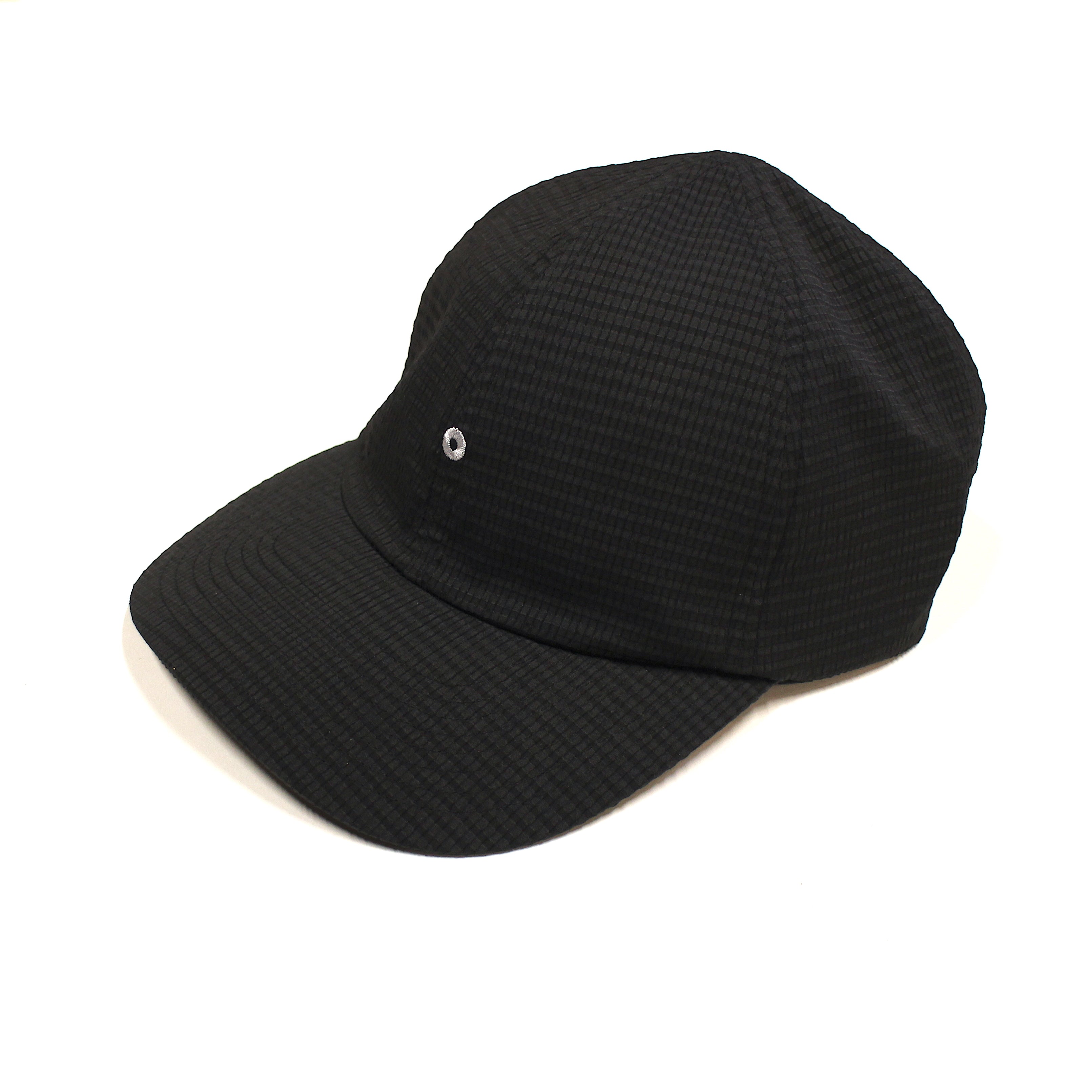 #3903 POST Ball Cap PS1 : poly mesh seersucker charcoal