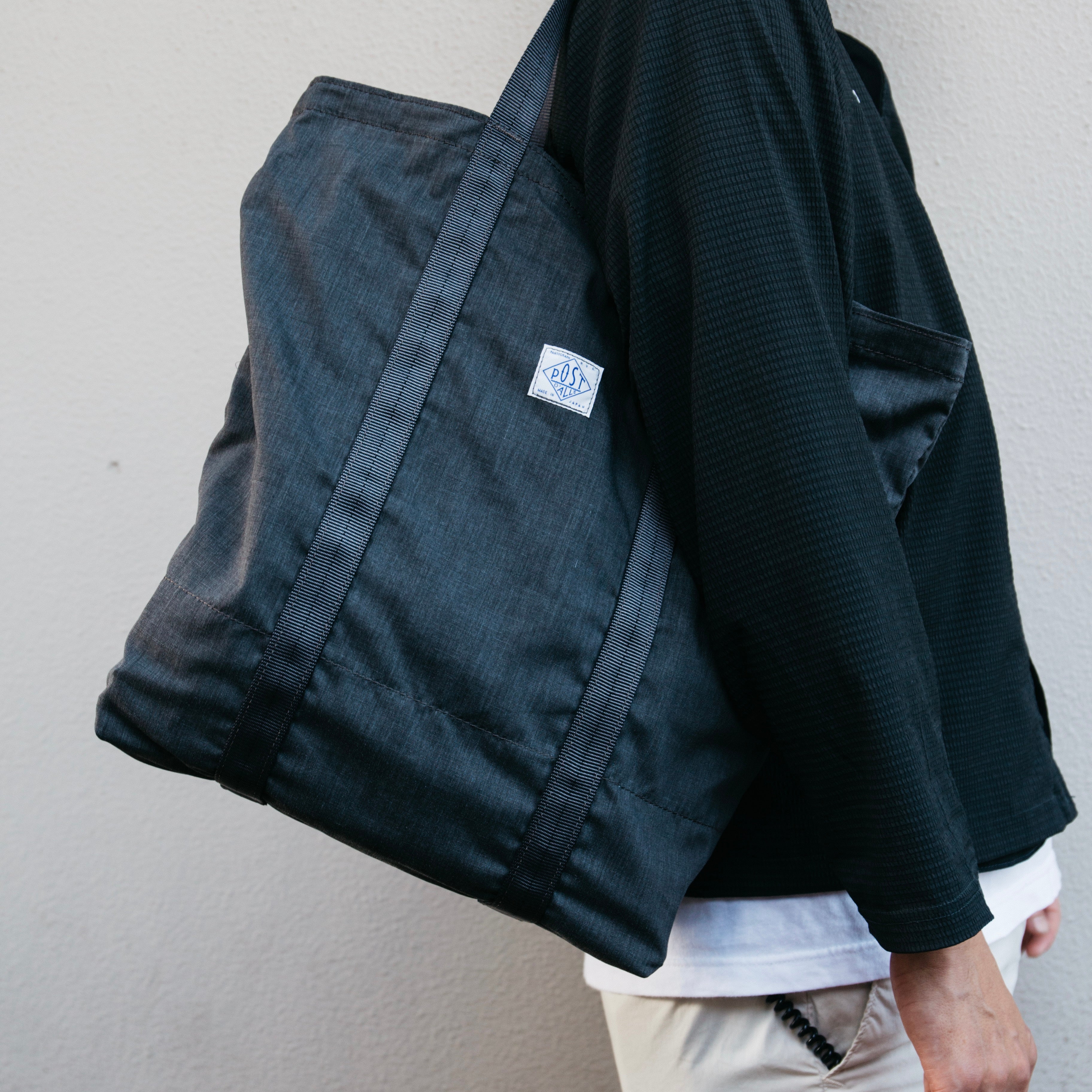 #3901 POS-TOTE LP1 : linen/poly heather heather grey