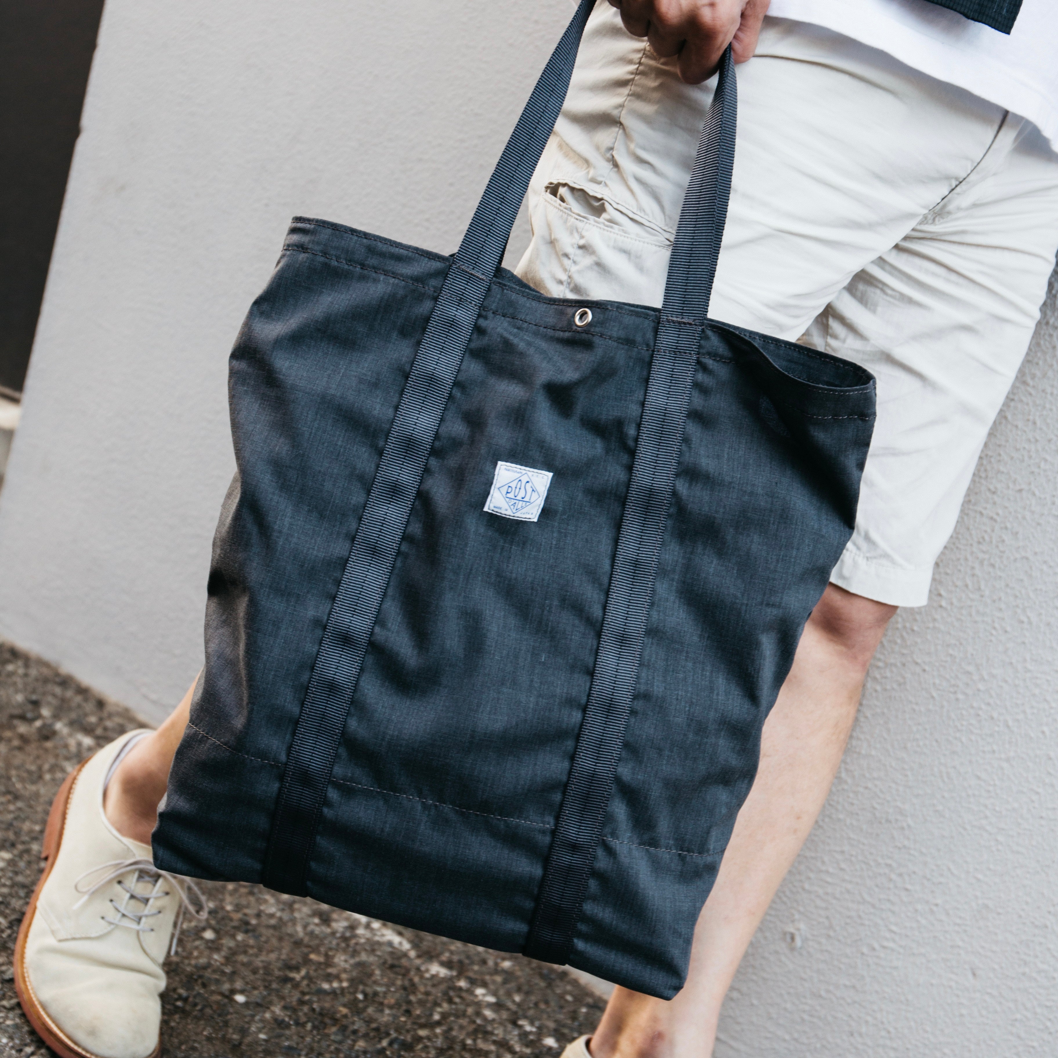 #3901 POS-TOTE LP1 : linen/poly heather heather grey