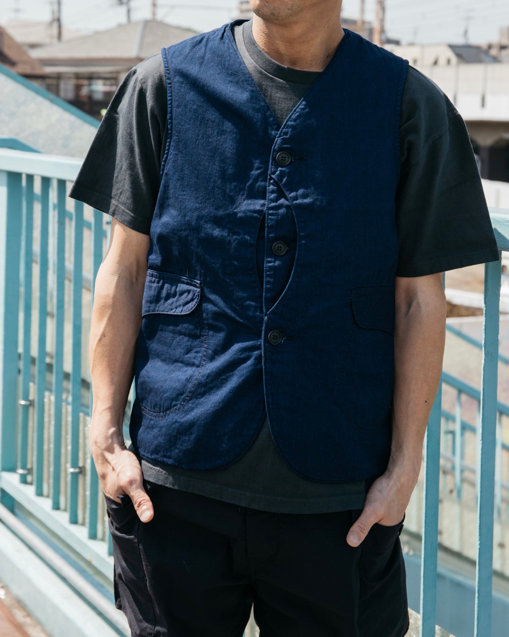#1512 VTI Royal Traveler : vintage twill indigo